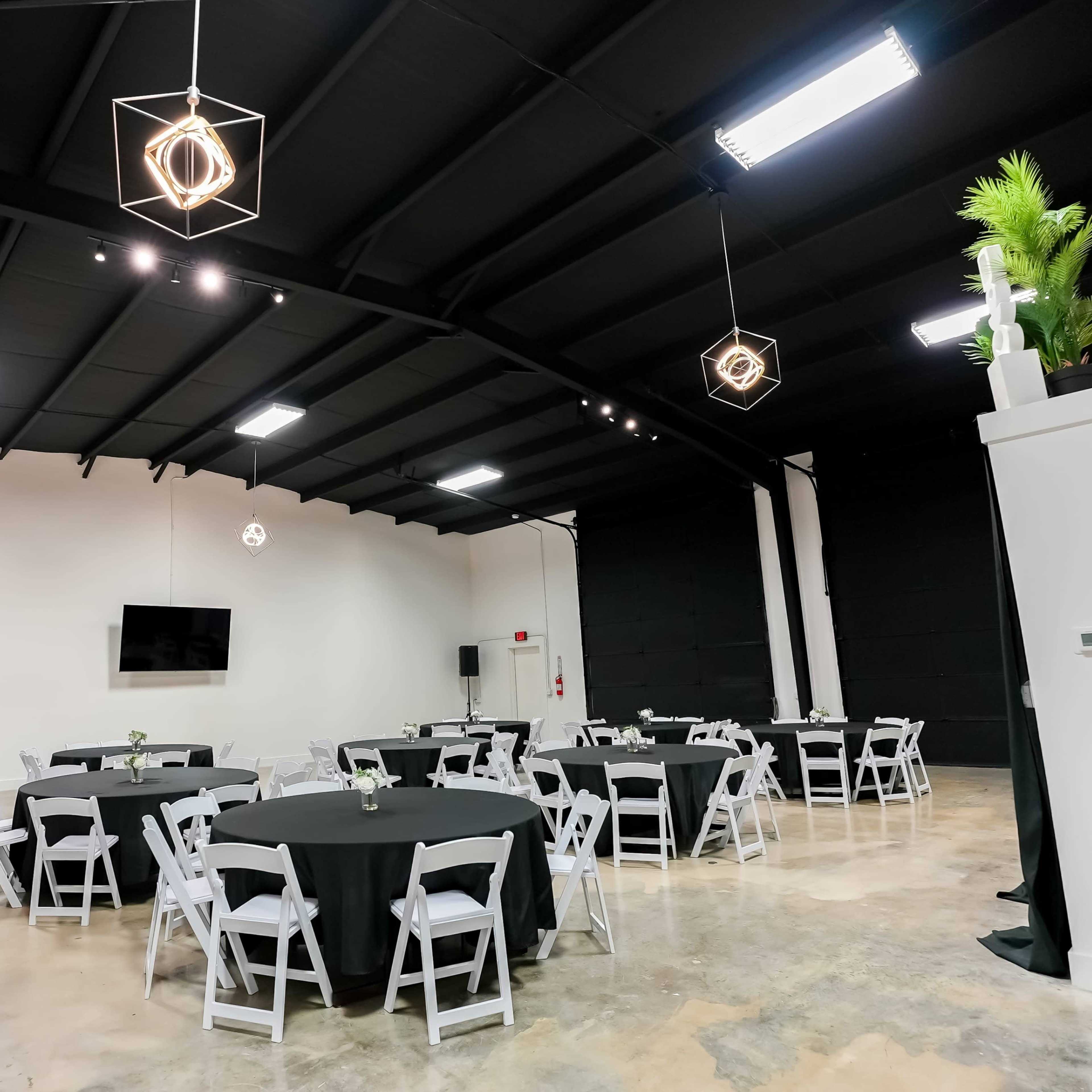 Sophisticated Modern Industrial Space for Private Parties and Special Occasions Image in , Haslet, TX