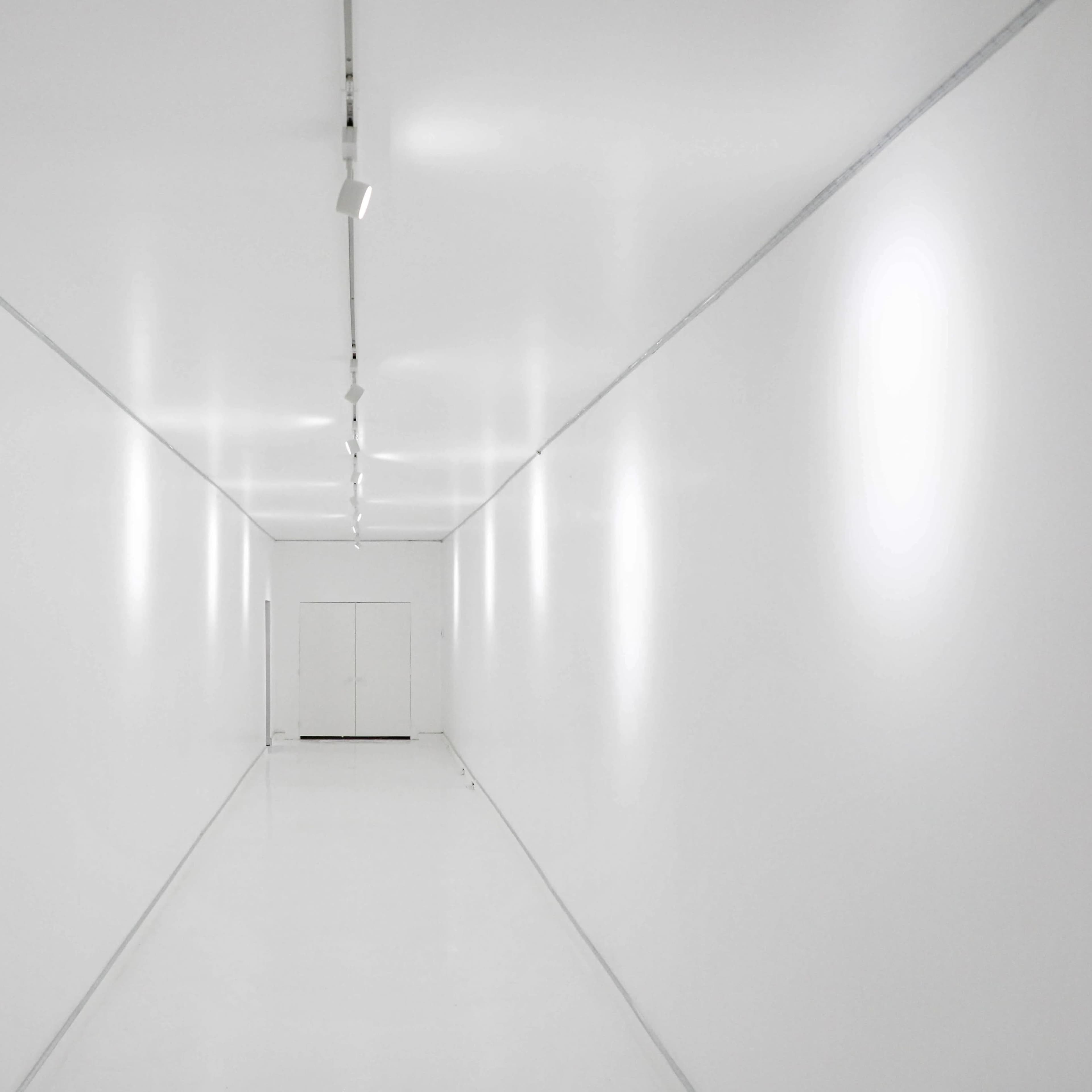 55ft Ice White Hallway Image in Design District, Dallas, TX