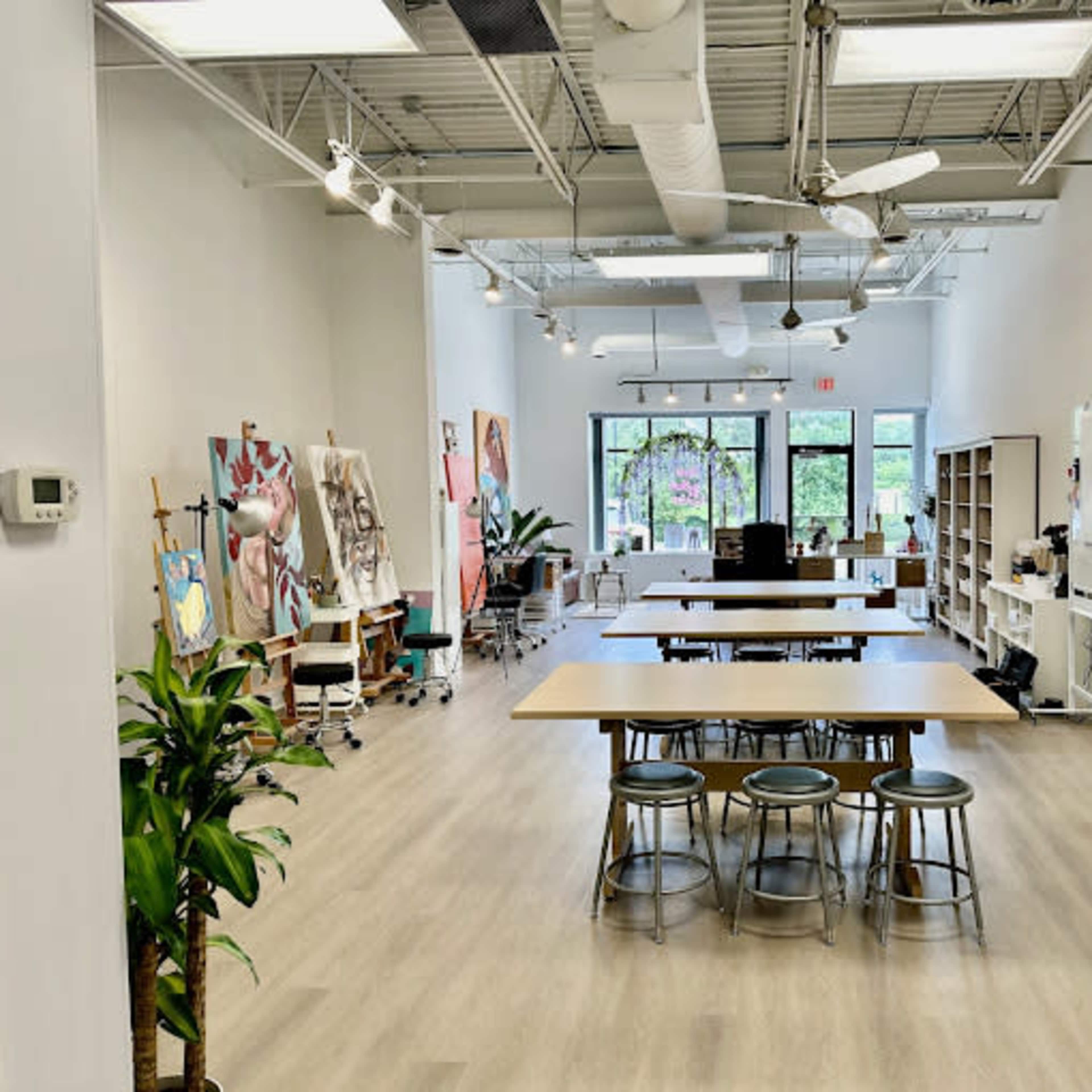 Vibrant Art Studio in Suburban Naperville, IL. Image in Naperville Park District, Naperville, IL
