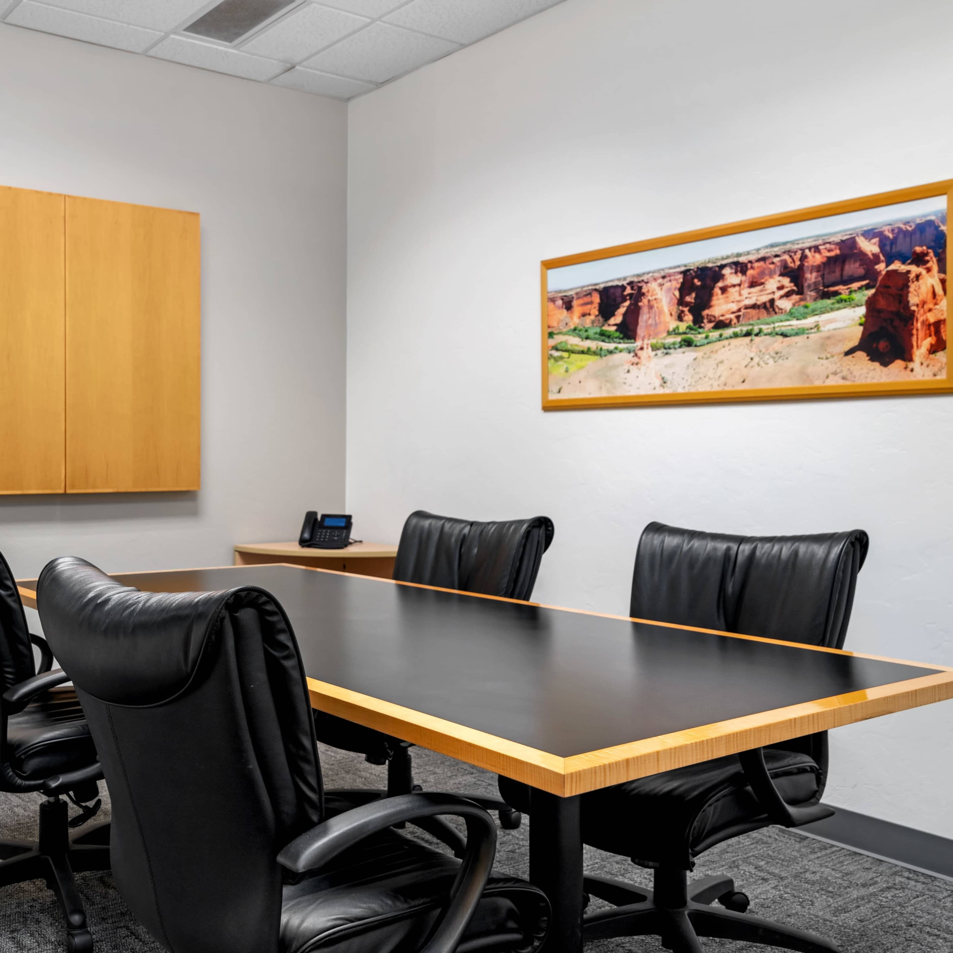 Private Meeting Room for Four Image in Innovation Corporate Center, Oro Valley, AZ
