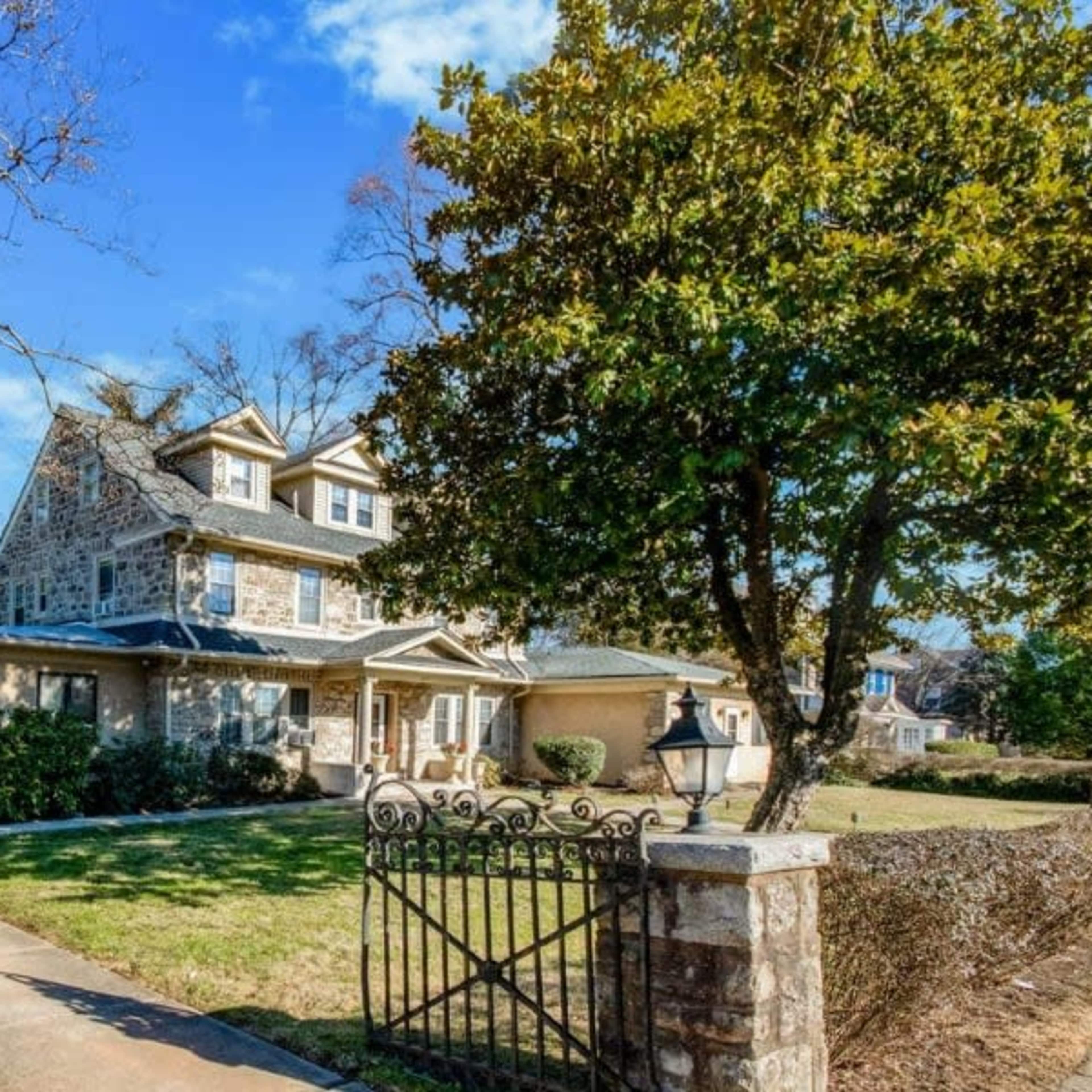 Outdoor Suburban Oasis Image in Upper Darby Township, Lansdowne, PA