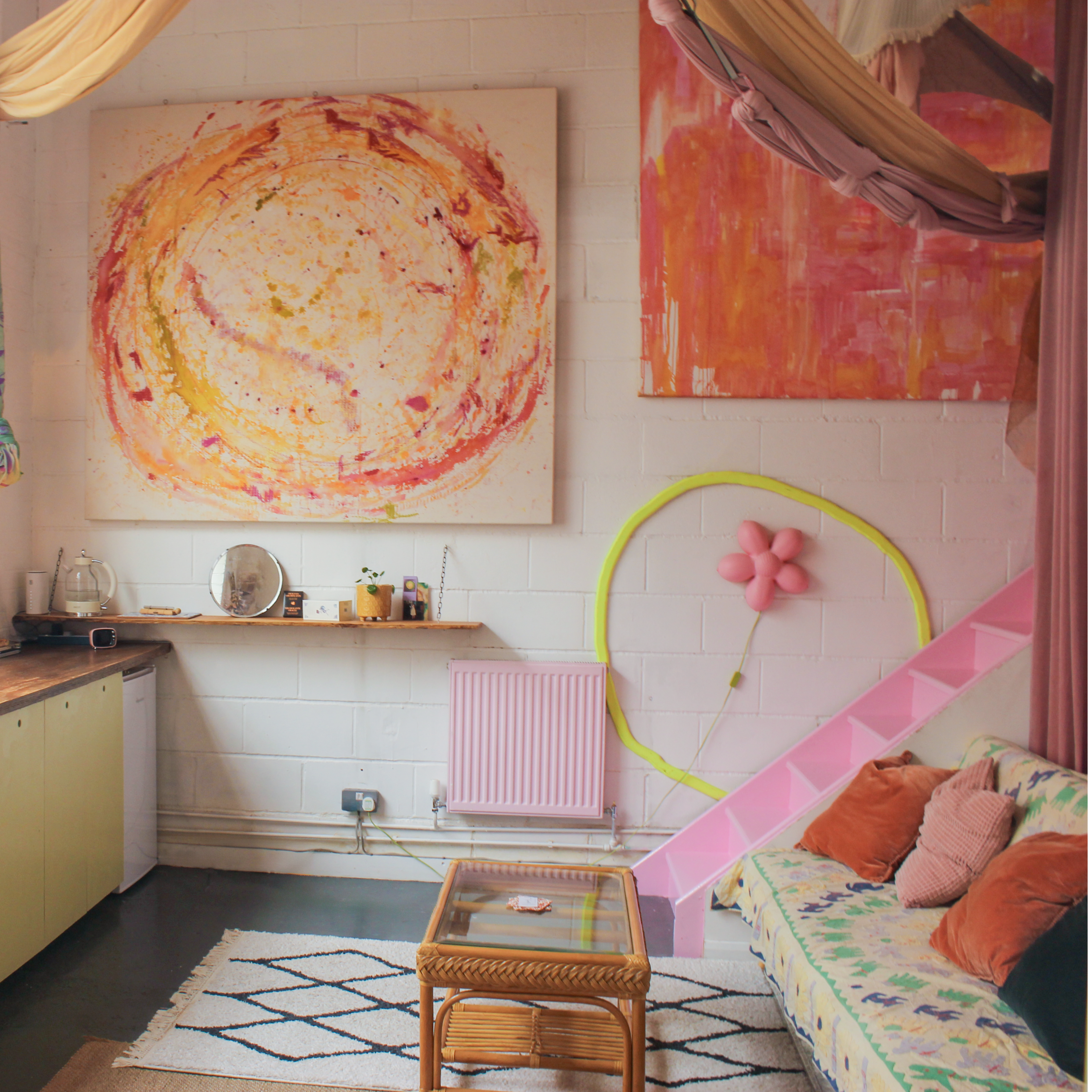 Artist Palace Haven Warehouse Loft - Colourful Lifestyle Photo Shoot / Video Film Location / Photography Studio Hackney Wick Image in Fish Island, London, England