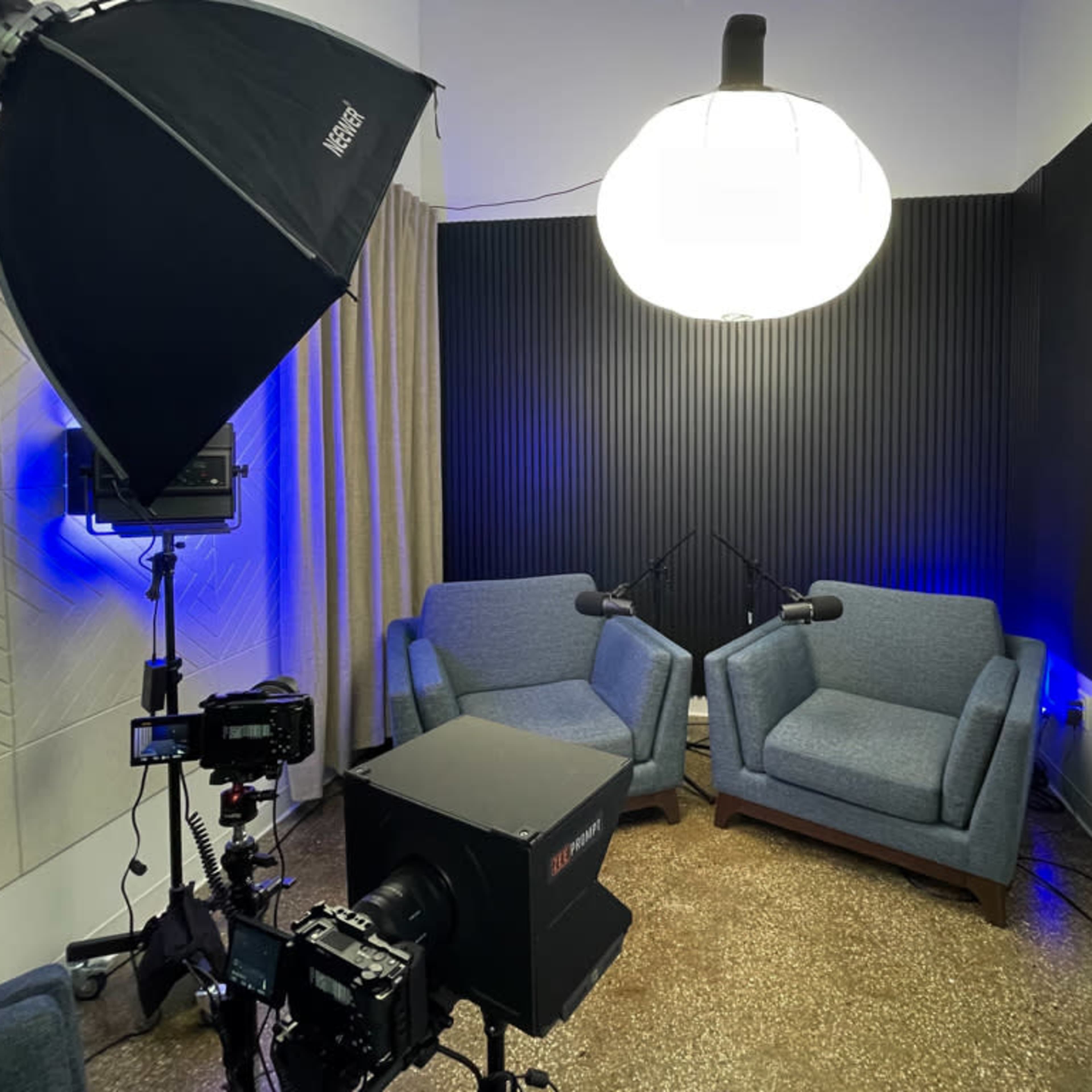 Brooklyn Podcast Studio with Control Room Image in Sunset Park, Brooklyn, NY