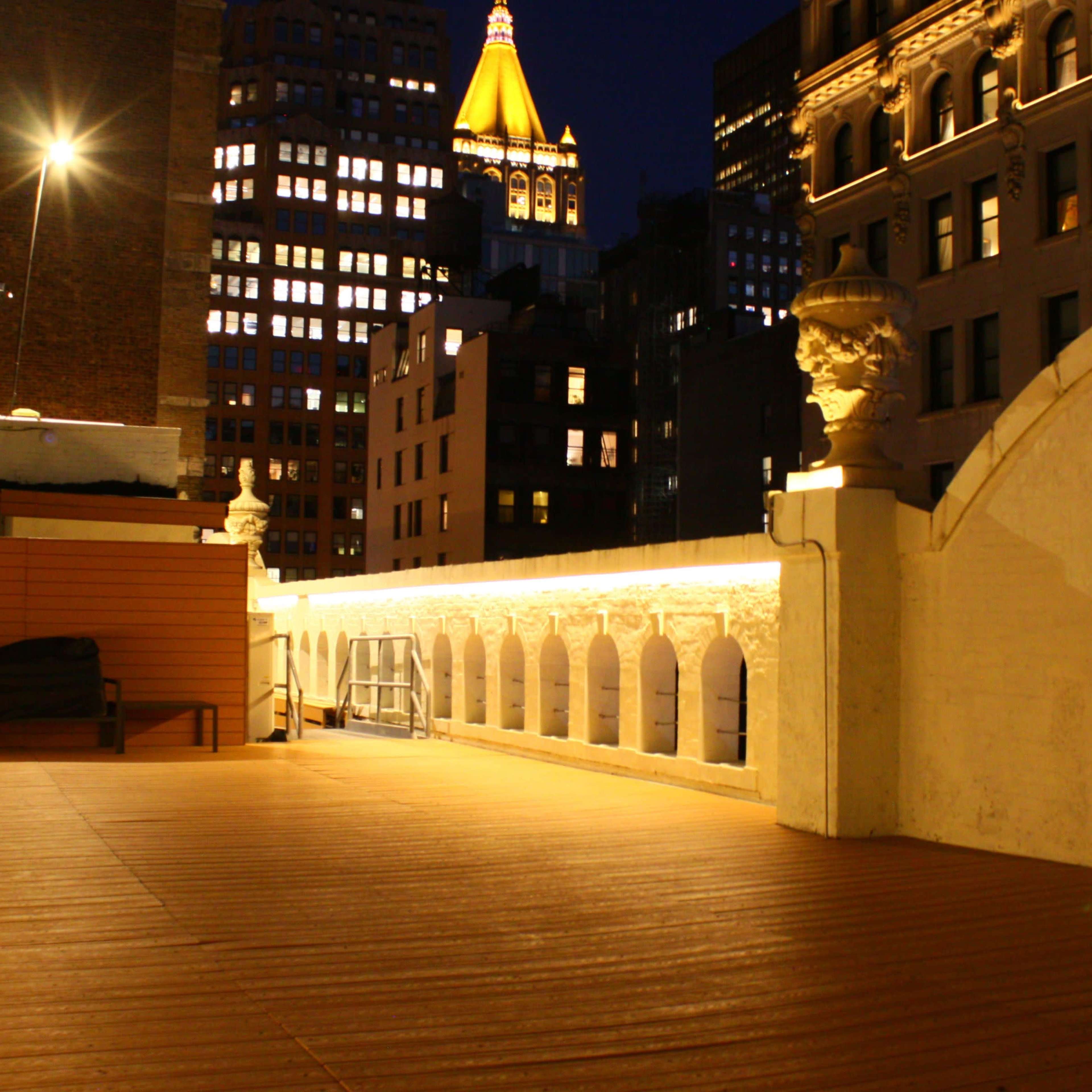 Rooftop in Midtown-`Nomad’ for Weddings, proposals and fashion show or party Image in Midtown Manhattan, New York, NY