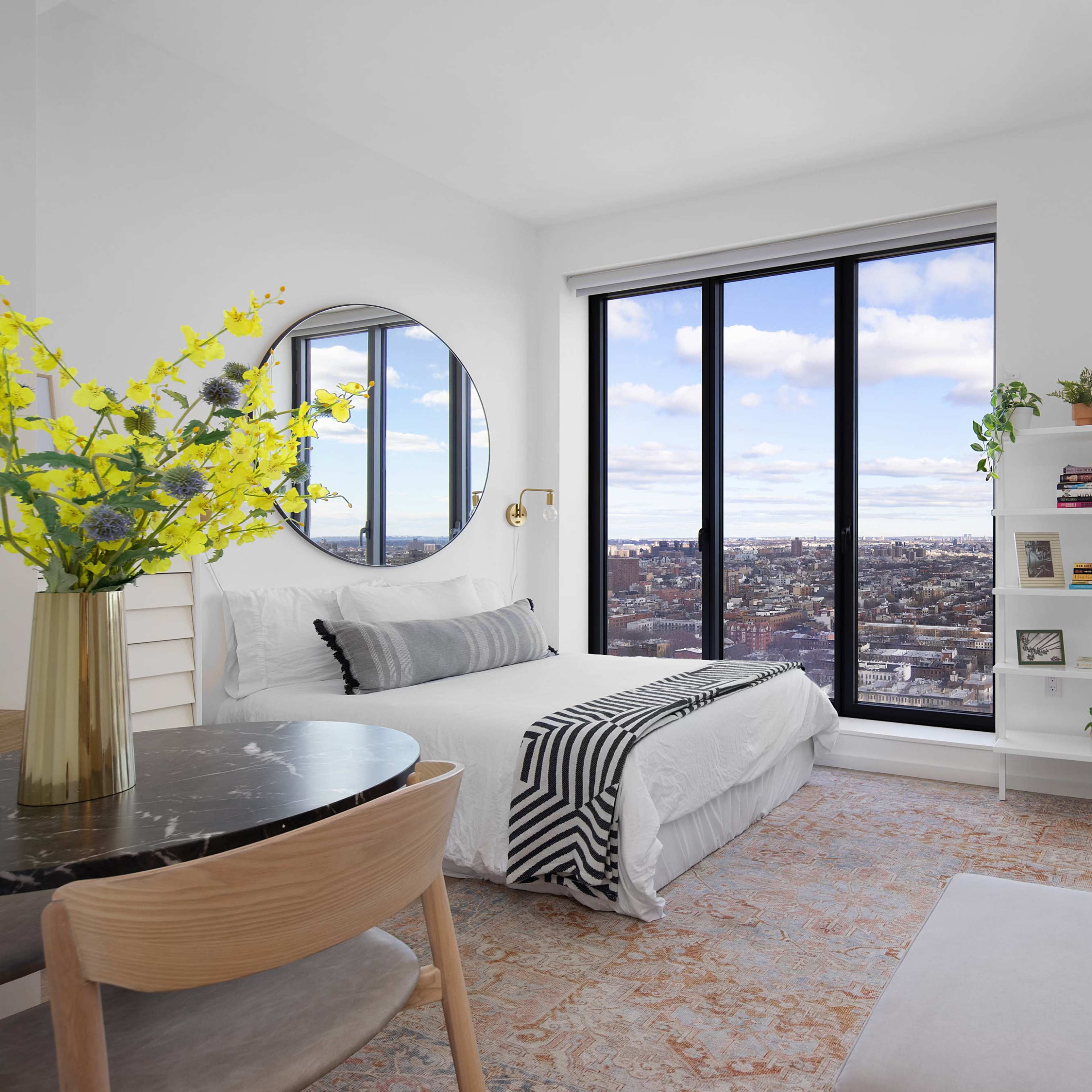 Skyline Luxe: Modern High-Rise with Stunning Views Image in Clinton Hill, Brooklyn, NY