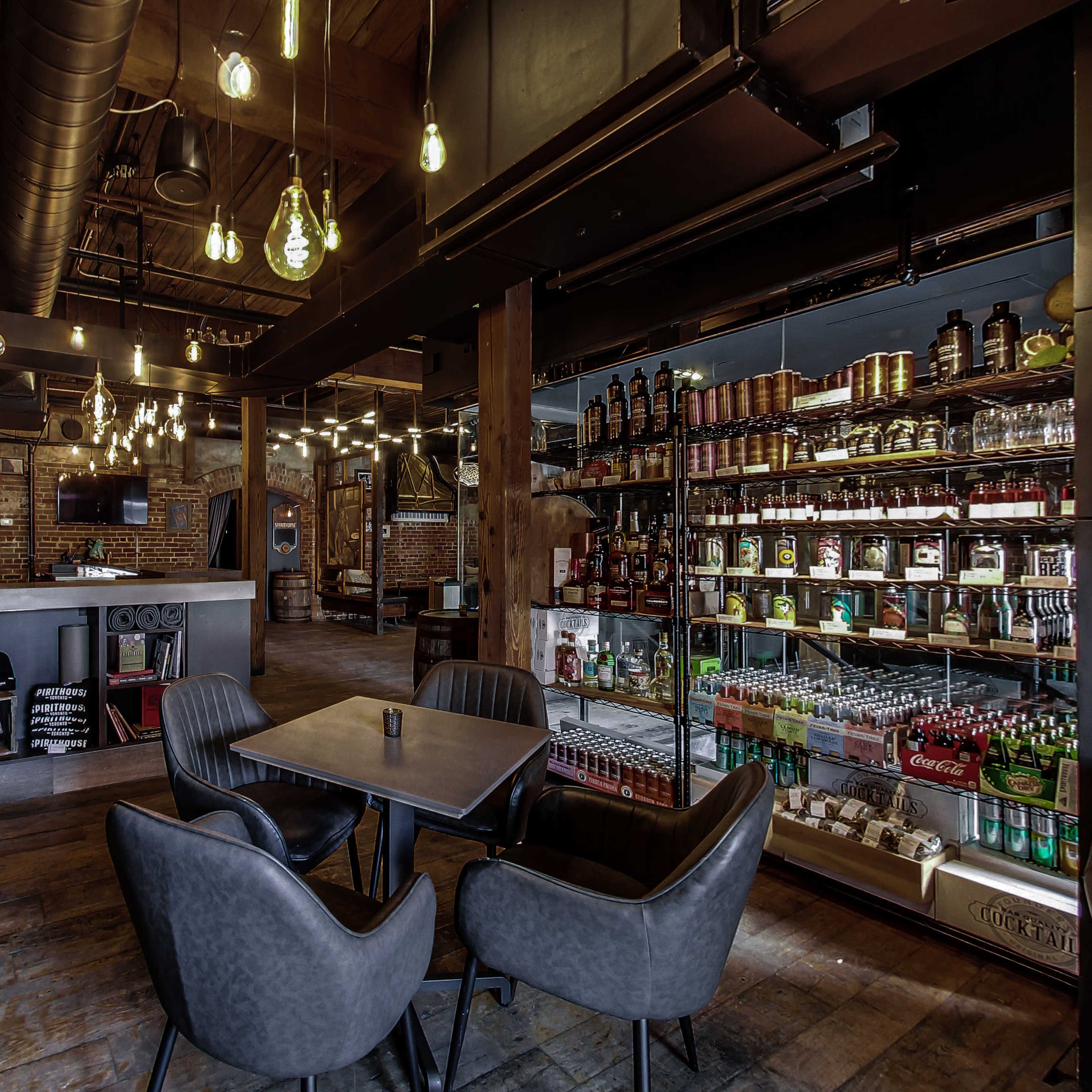 Historic Bar with exposed brick Image in St Lawrence-East Bayfront-The Islands, Toronto, ON