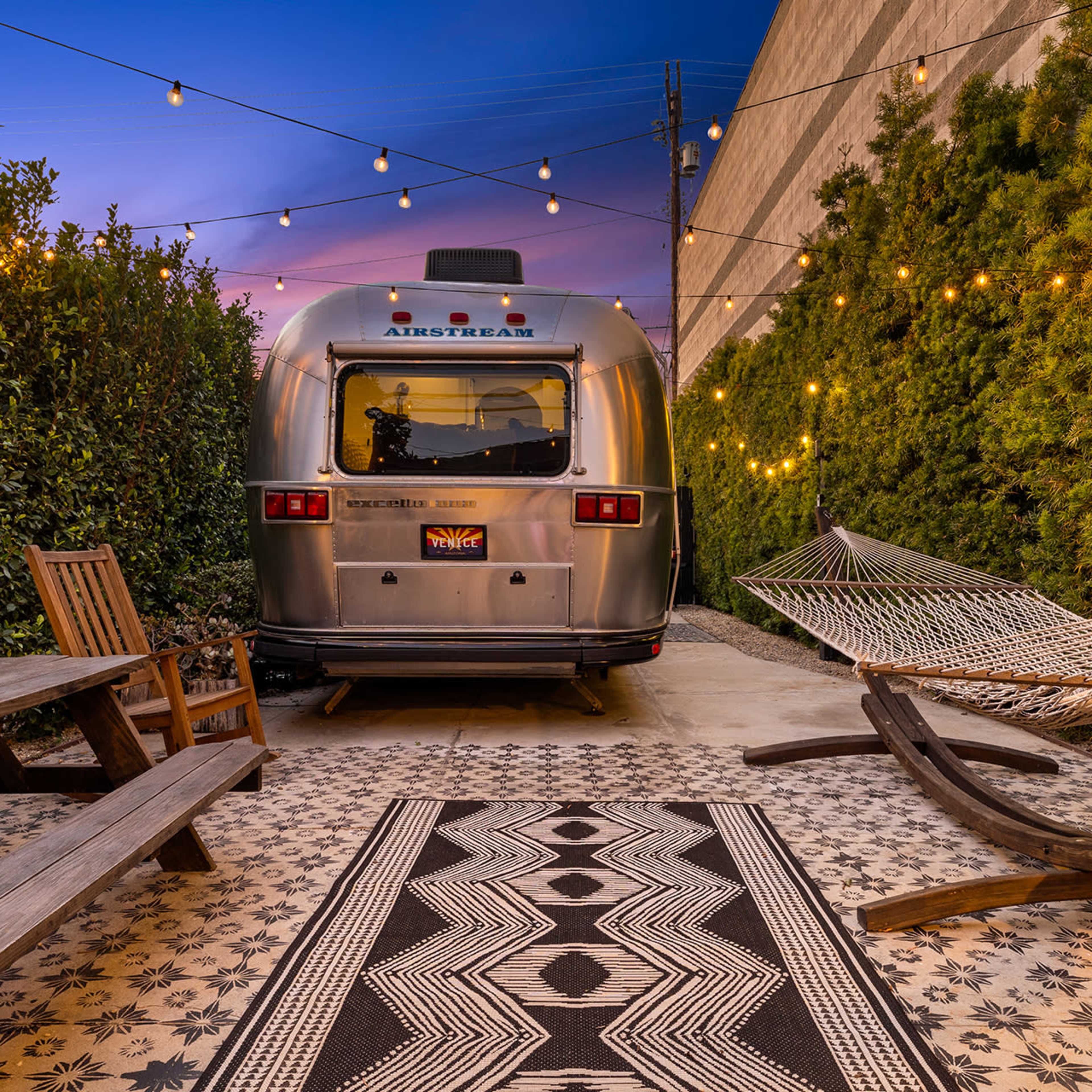 Hip Venice Beach Luxury Airstream & Creative Space Image in Venice, Los Angeles, CA
