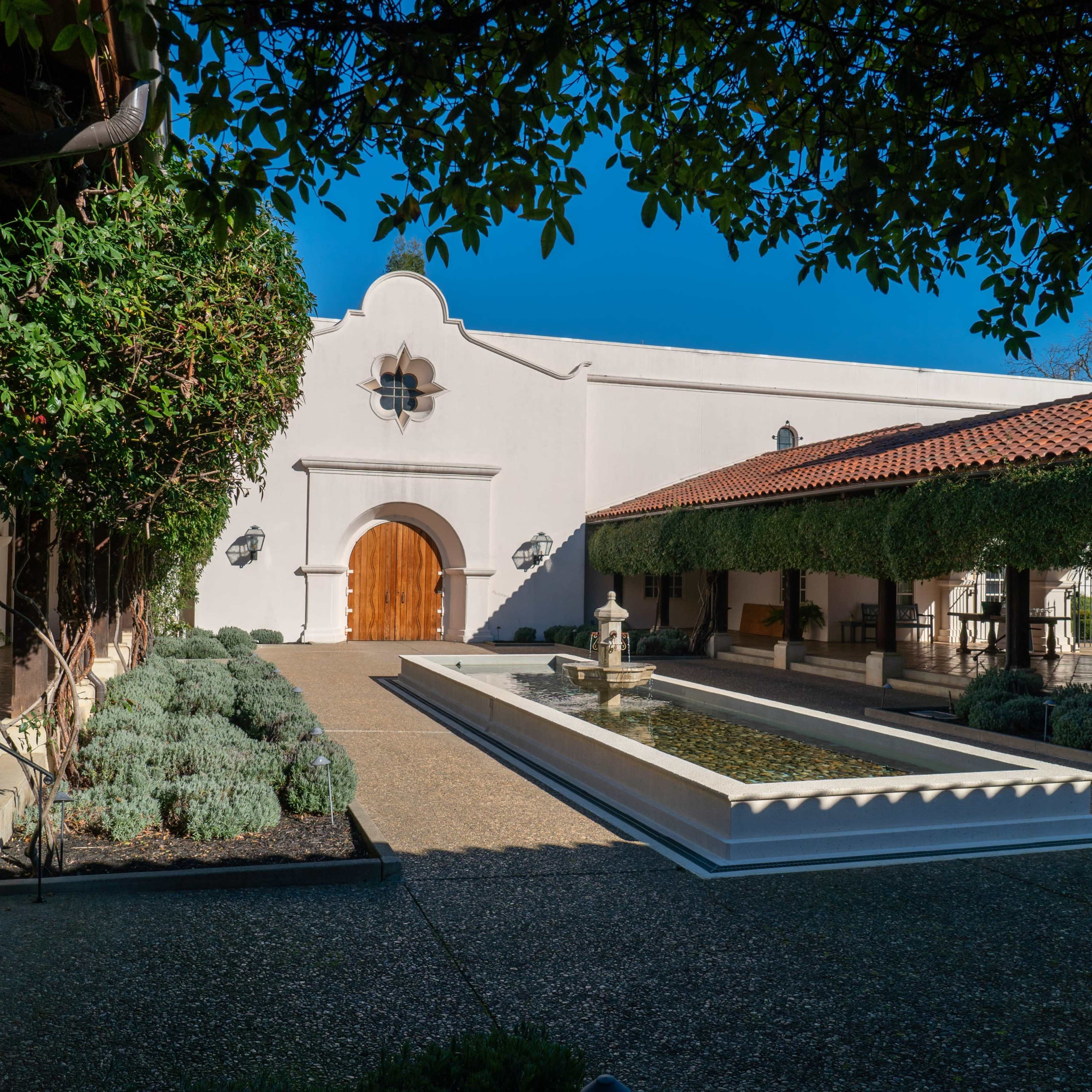 Spanish Mission-Style Wine Estate Image in , Healdsburg, CA