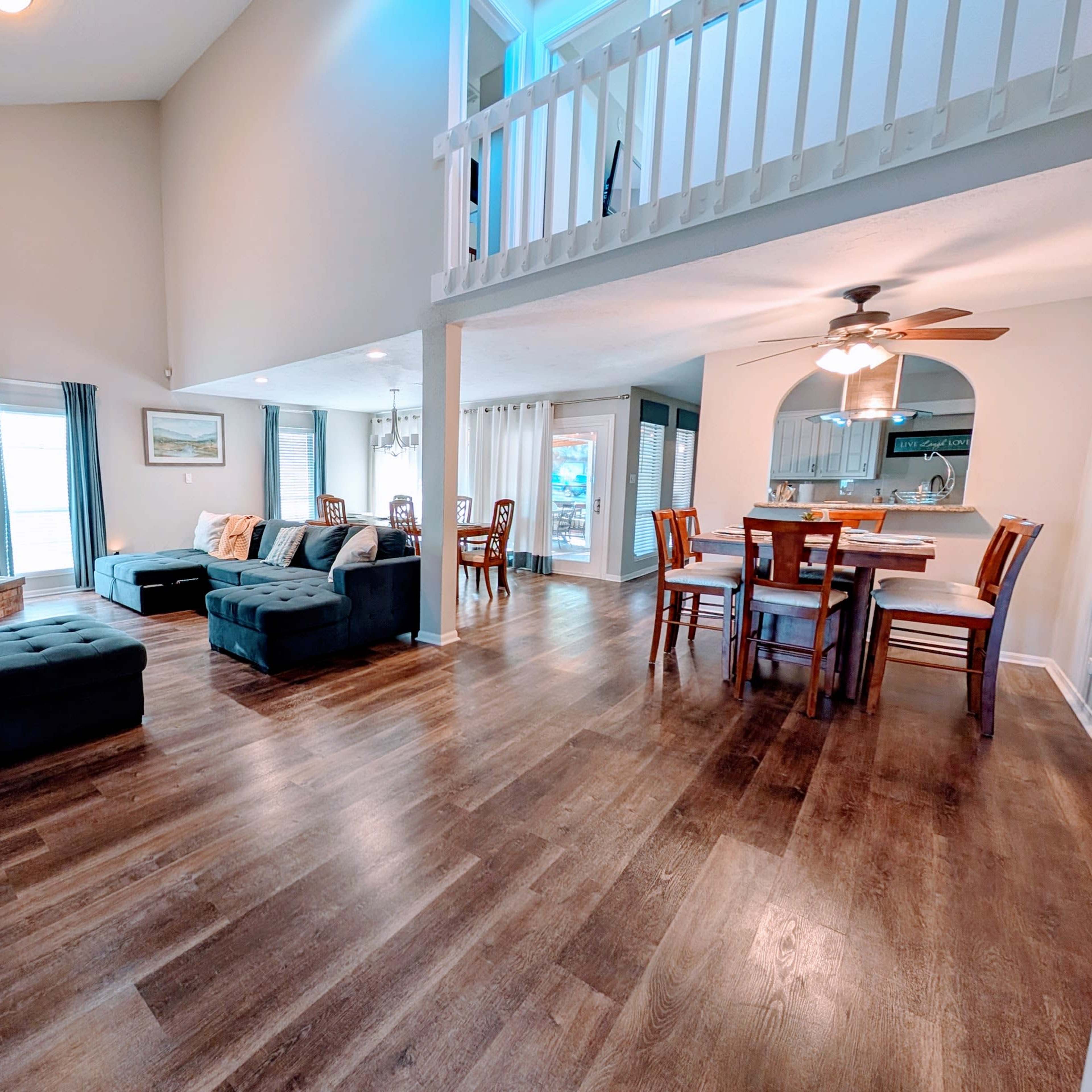 Spacious rooms for cooking, dining and socializing Image in Conroe, Montgomery, TX