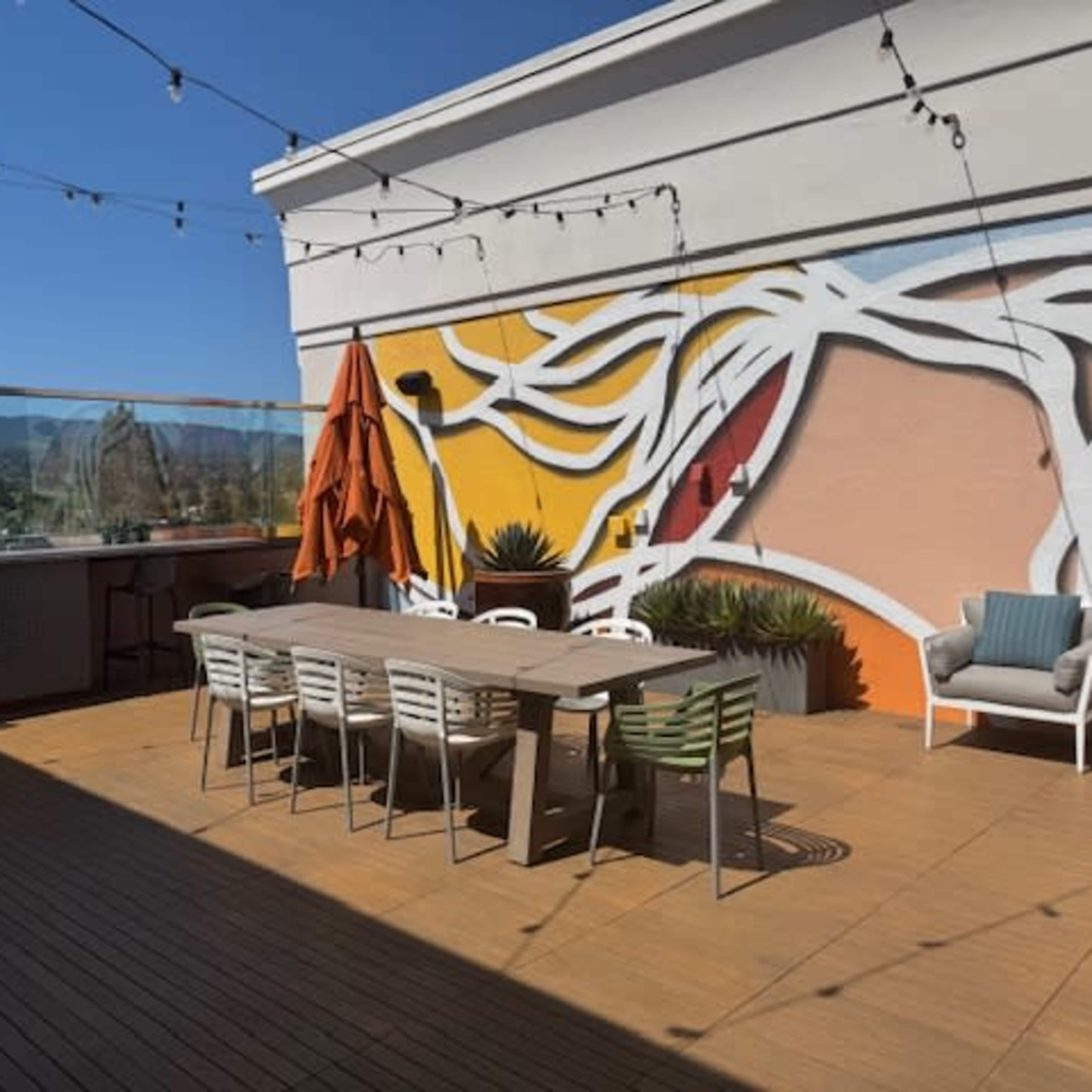 Rooftop Patio with Breathtaking Mountain Views! Image in Centennial, Redwood City, CA