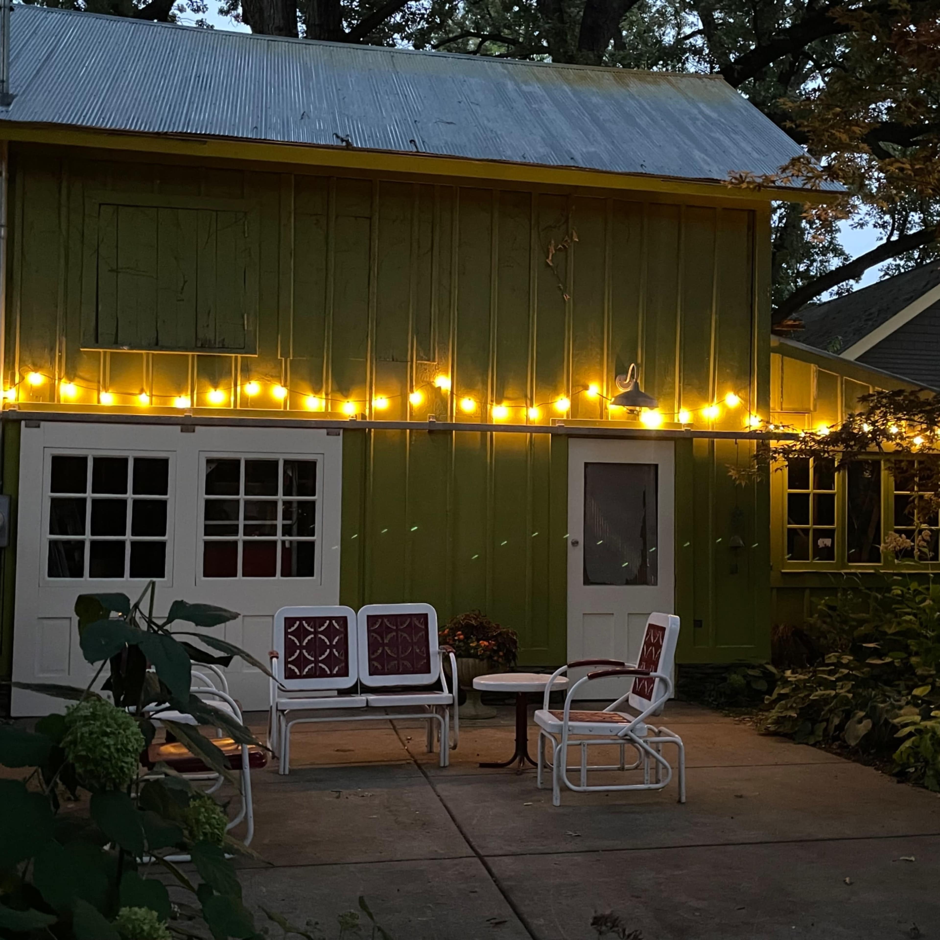 Vintage Funky Farmhouse, Barn & Garden Image in Oak Park Township, Oak Park, IL