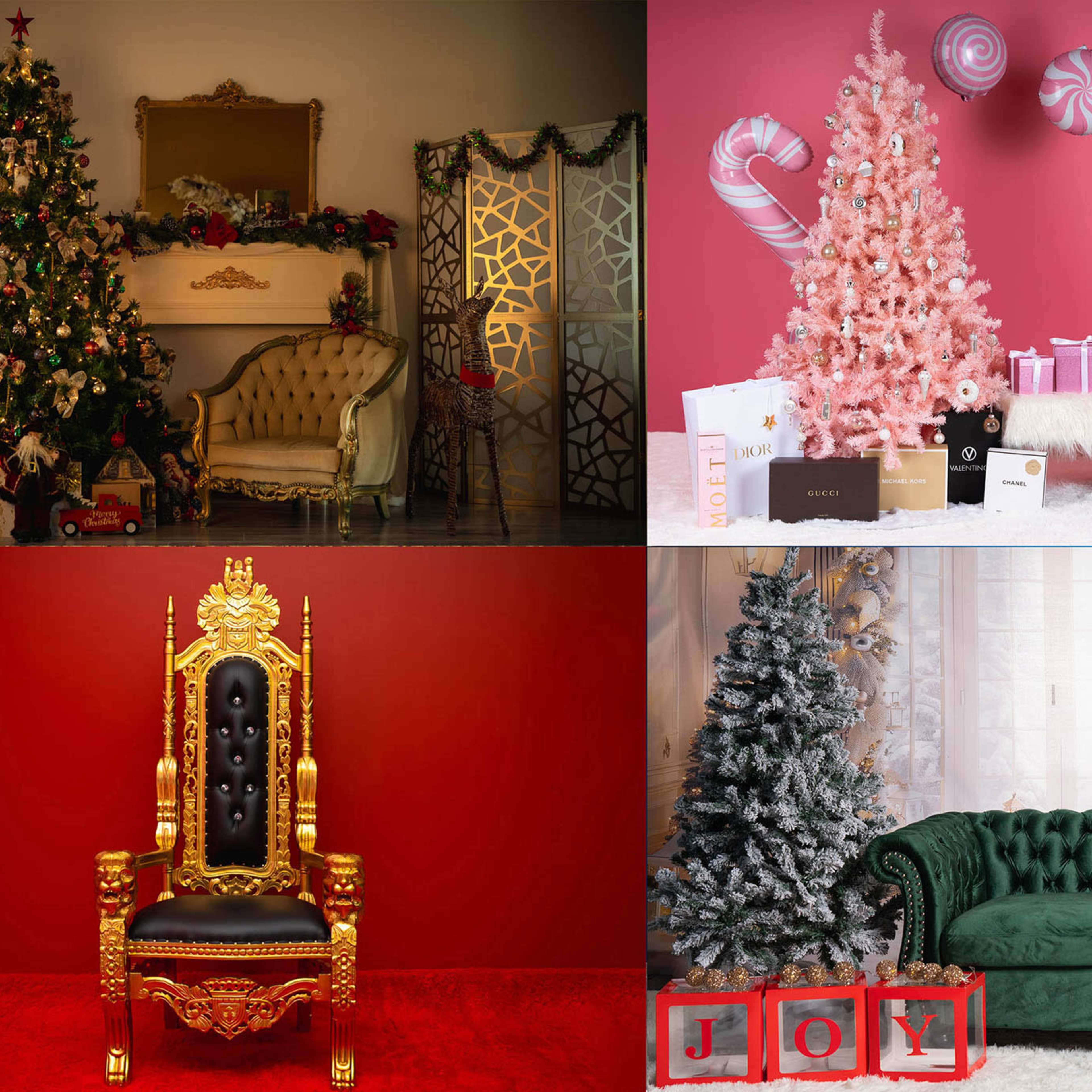 Multi-set Studios with Boho Zone, Flowers, and Multiple Throne Chairs Image in Katy Townsite, Katy, TX
