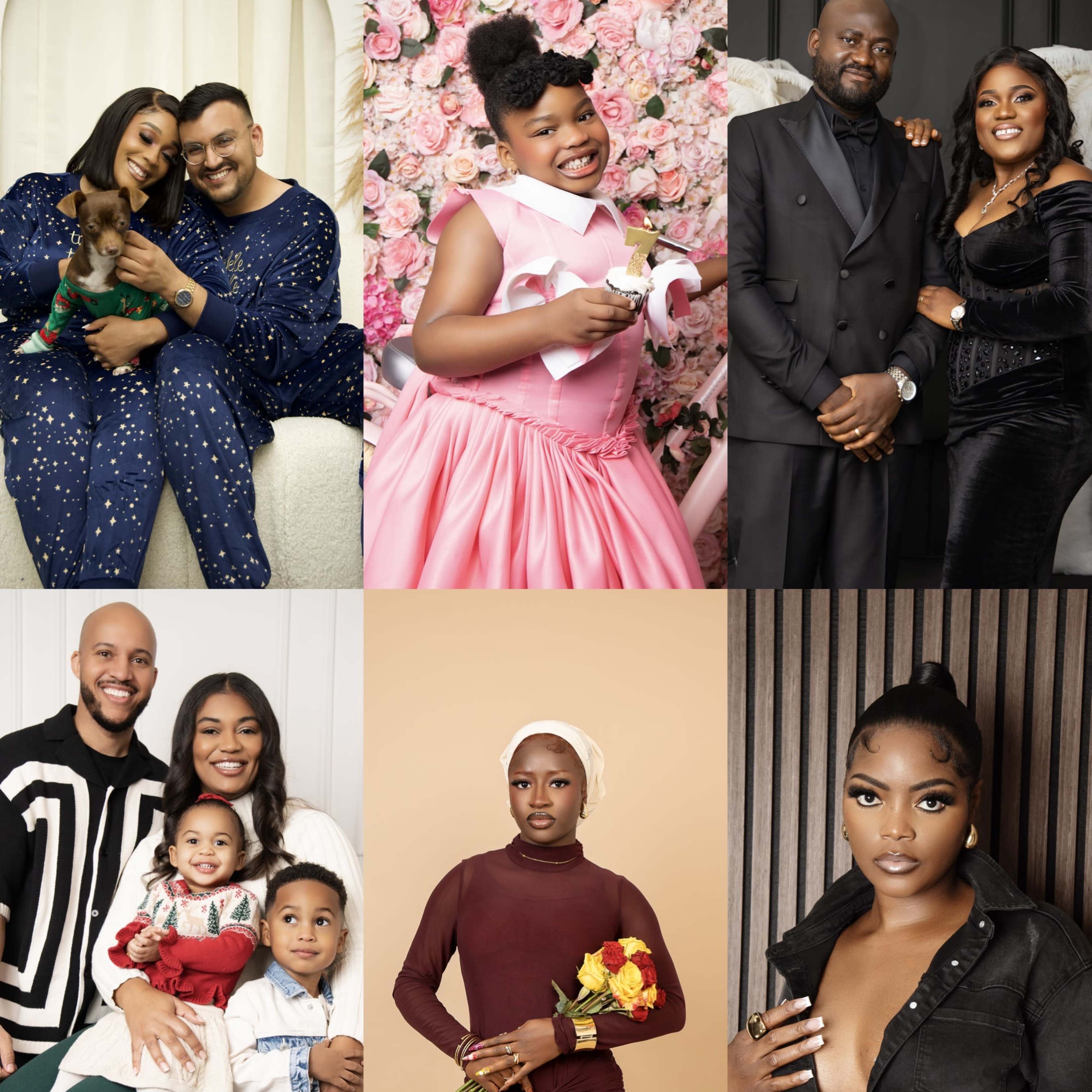 6 Creative Sets in 1 Photo Studio: Lifestyle, Family, Natural Light, Flower Wall, Podcast, Backdrops & Valentine's Set. Image in Westwood, Houston, TX
