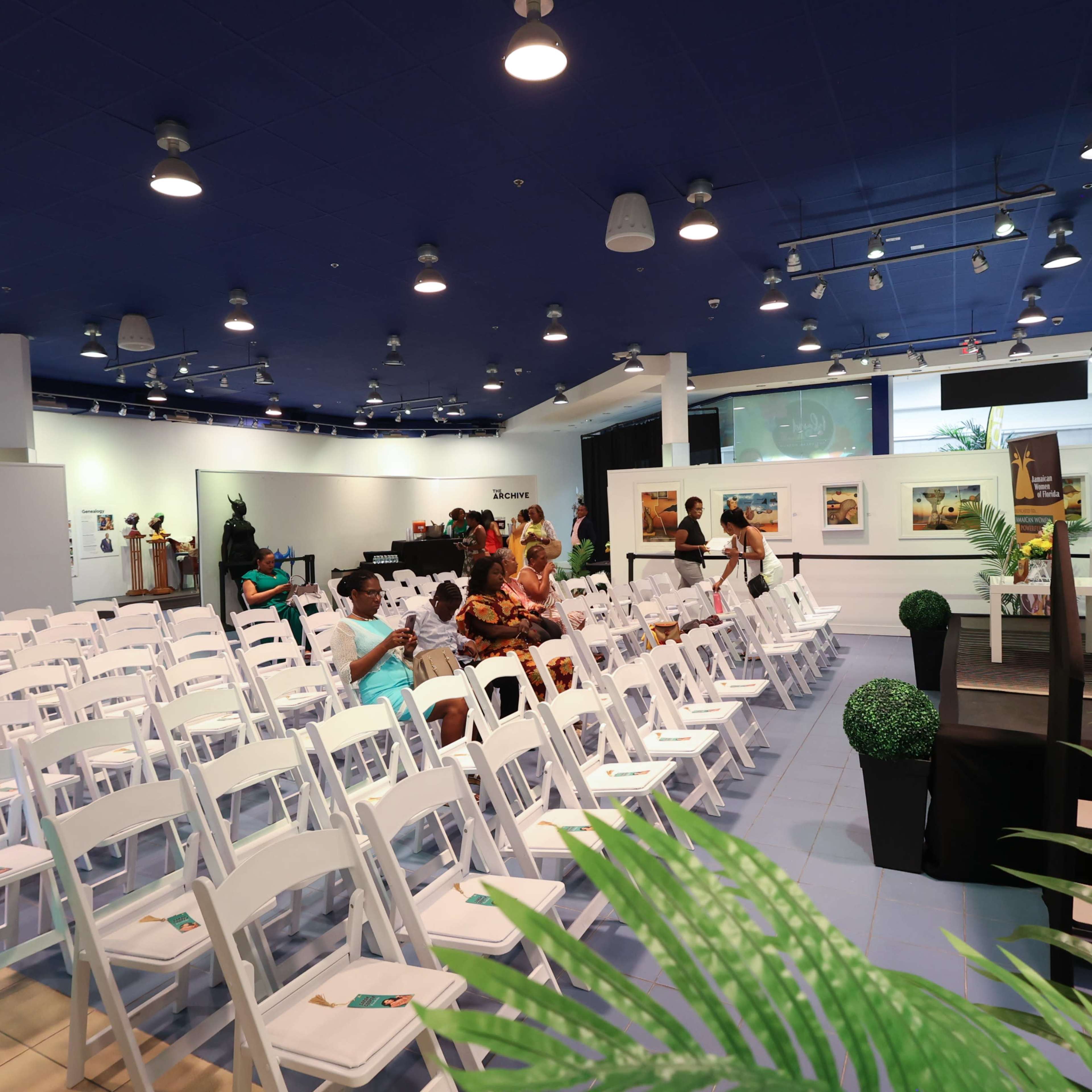 Unique Open Event Space with Art and Artifacts Image in Plantation, Plantation, FL