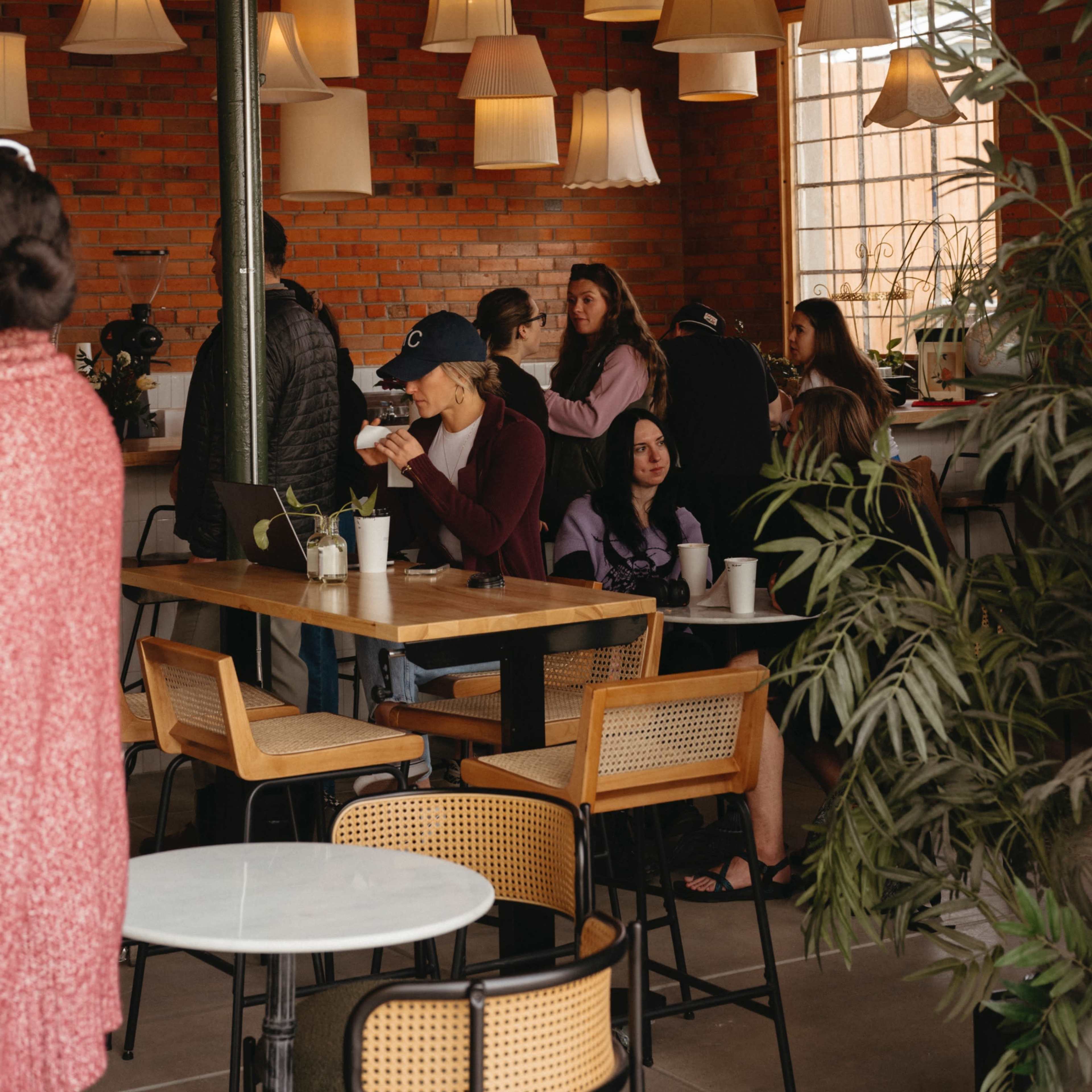 Converted gas station turned into charming and cozy coffee shop. Largest coffee shop patio in Denver! Image in West Colfax, Denver, CO