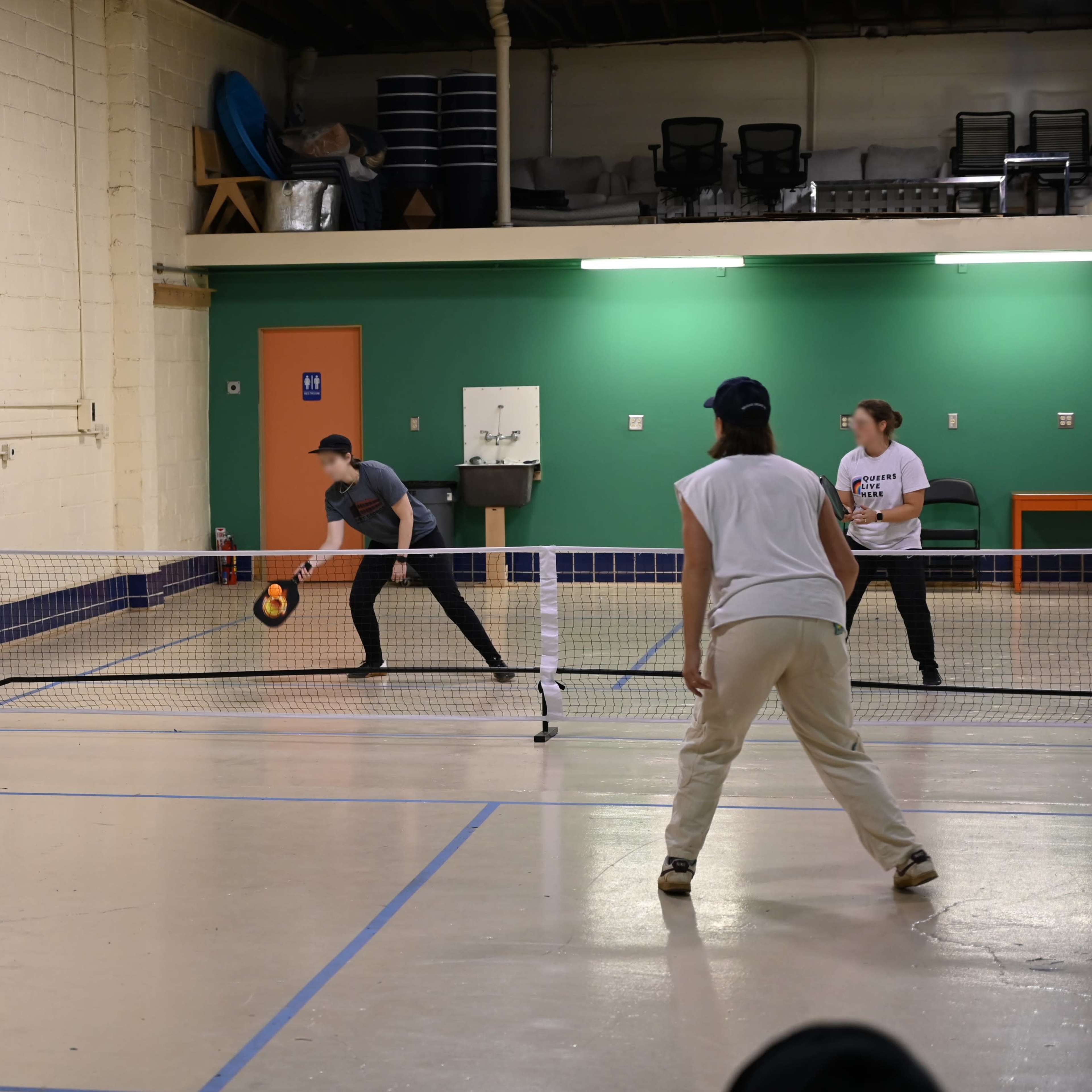 Private Indoor Pickleball Facility with 2 Courts, Private Event Space Image in Southeast Portland, Portland, OR