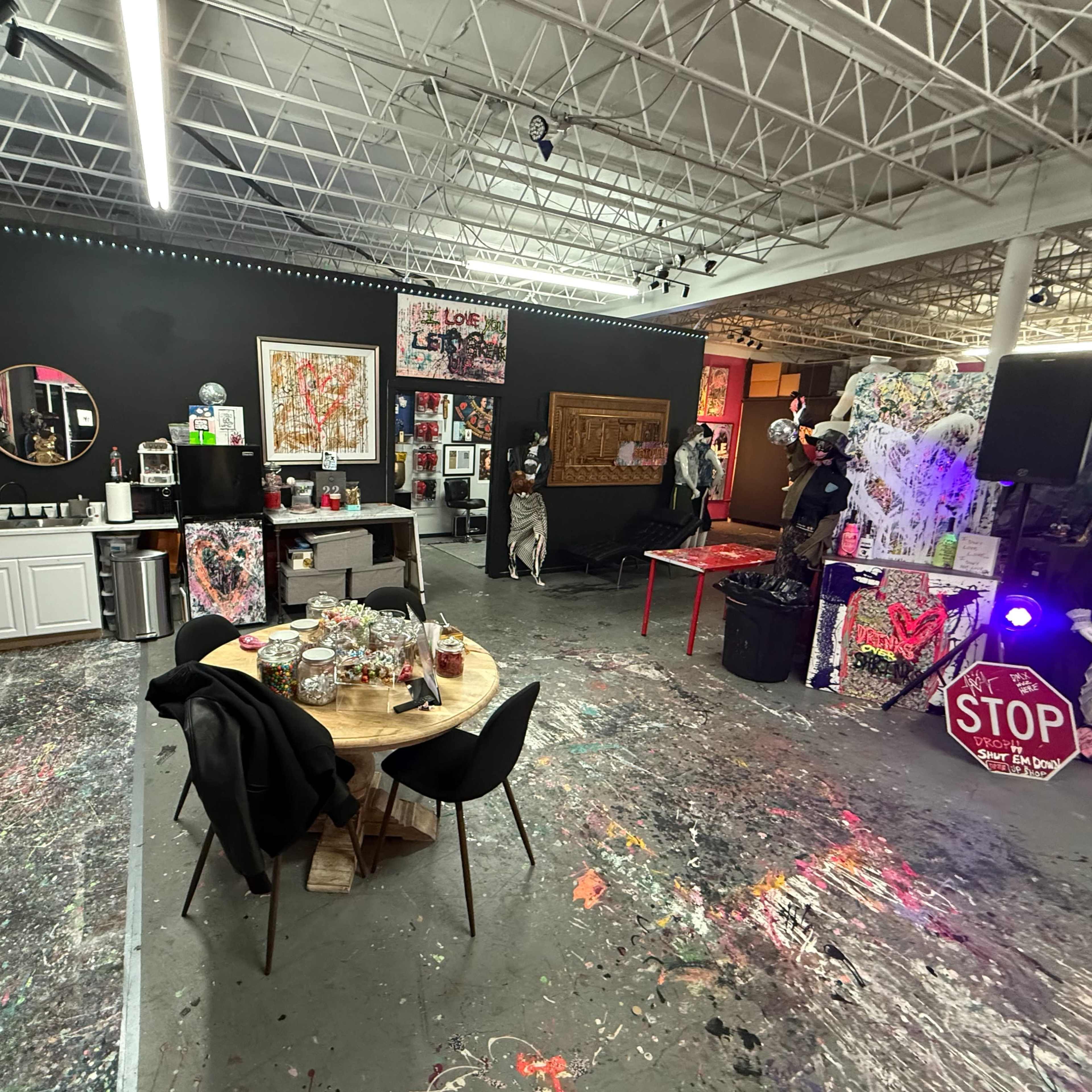 Vibrant Art District Studio Warehouse Image in Overtown, Miami, FL