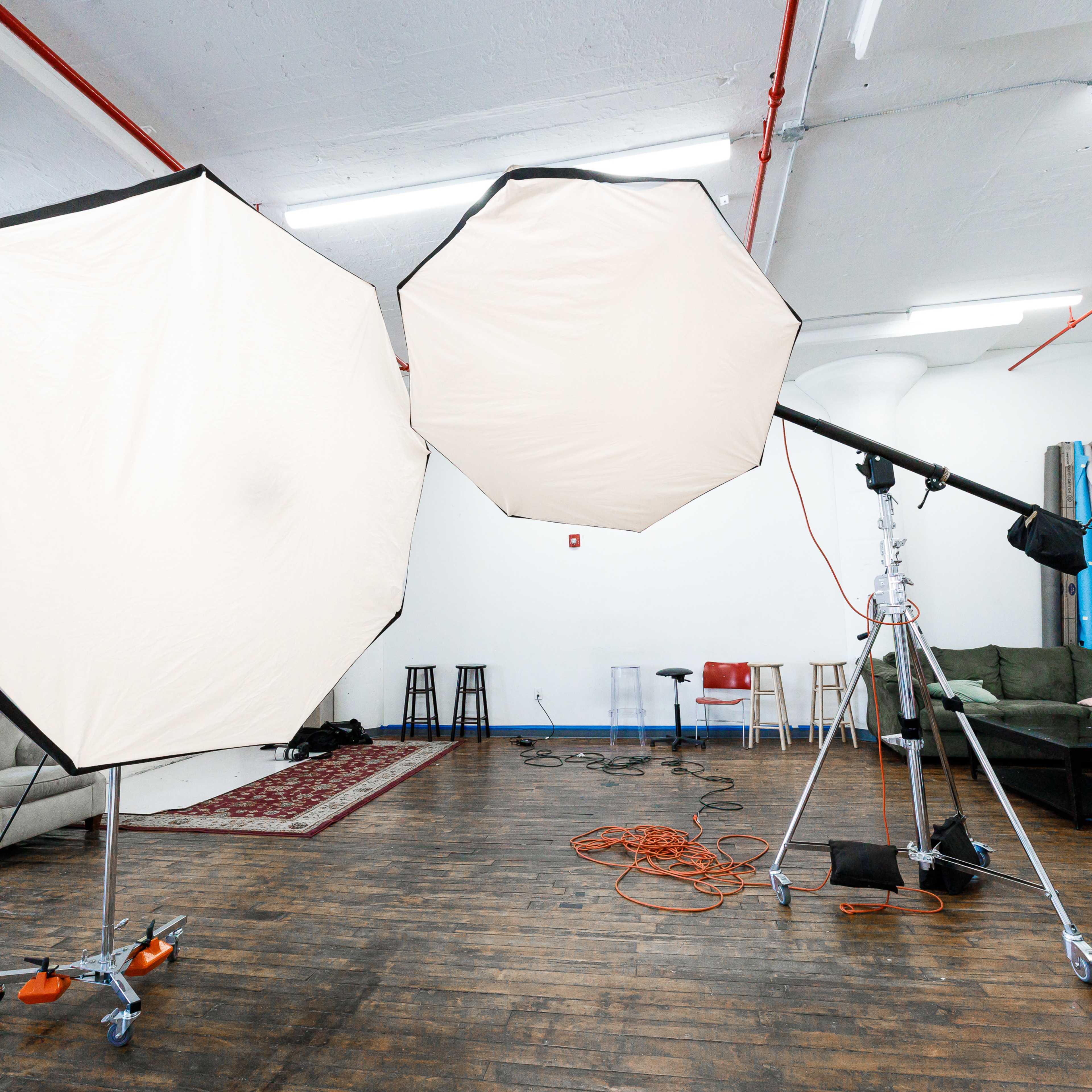 Modern Room  Studio for Visual Content Creation and Audio Sessions. Image in Upper North Philadelphia, Philadelphia, PA