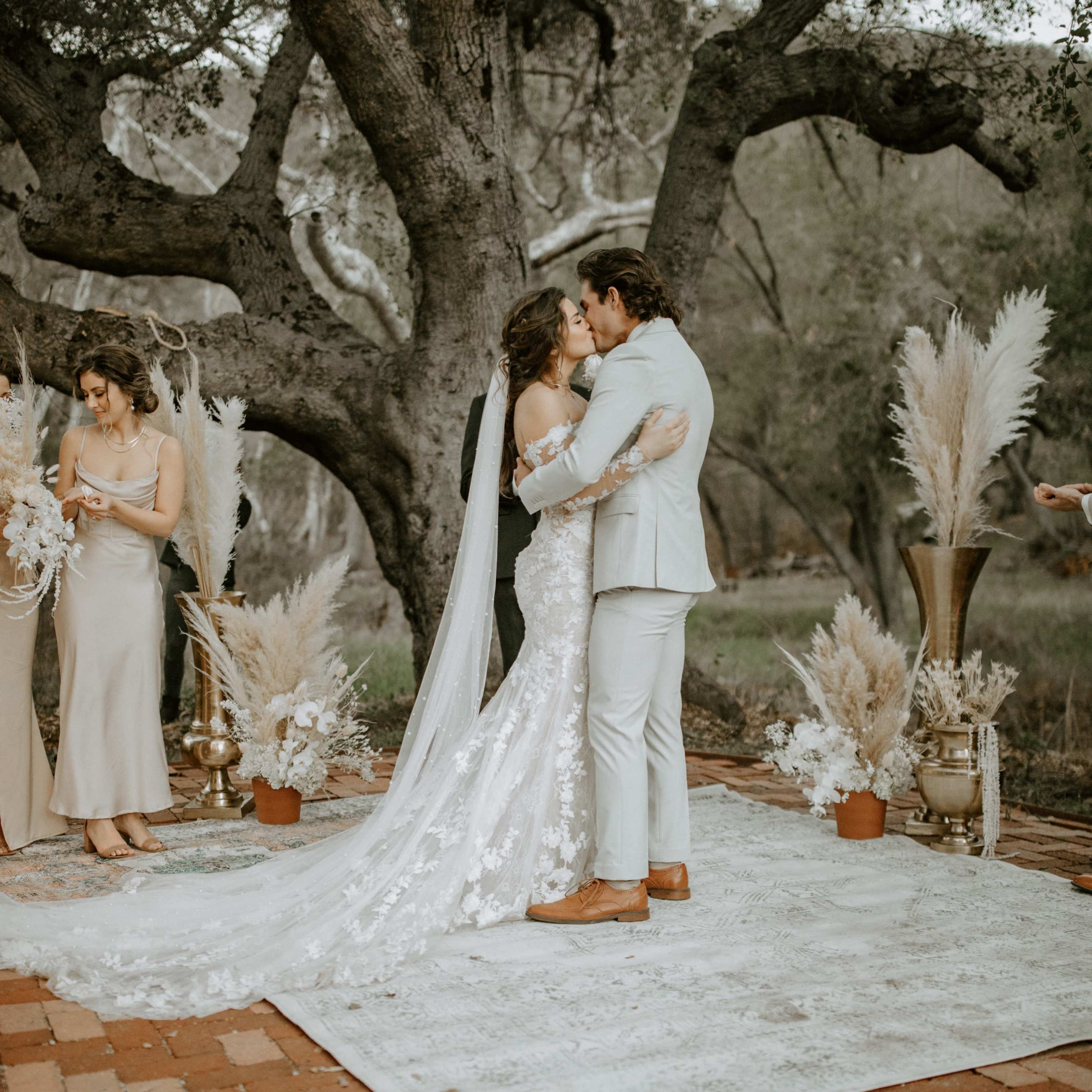 9 Acre Ranch in the Canyon featuring Restoration Hardware tables under 1000 year old oaks beside a seasonal stream  for hosting Weddings, Events, retreats, corporate gatherings, Filming and photo shoots Image in , Westlake Village, CA