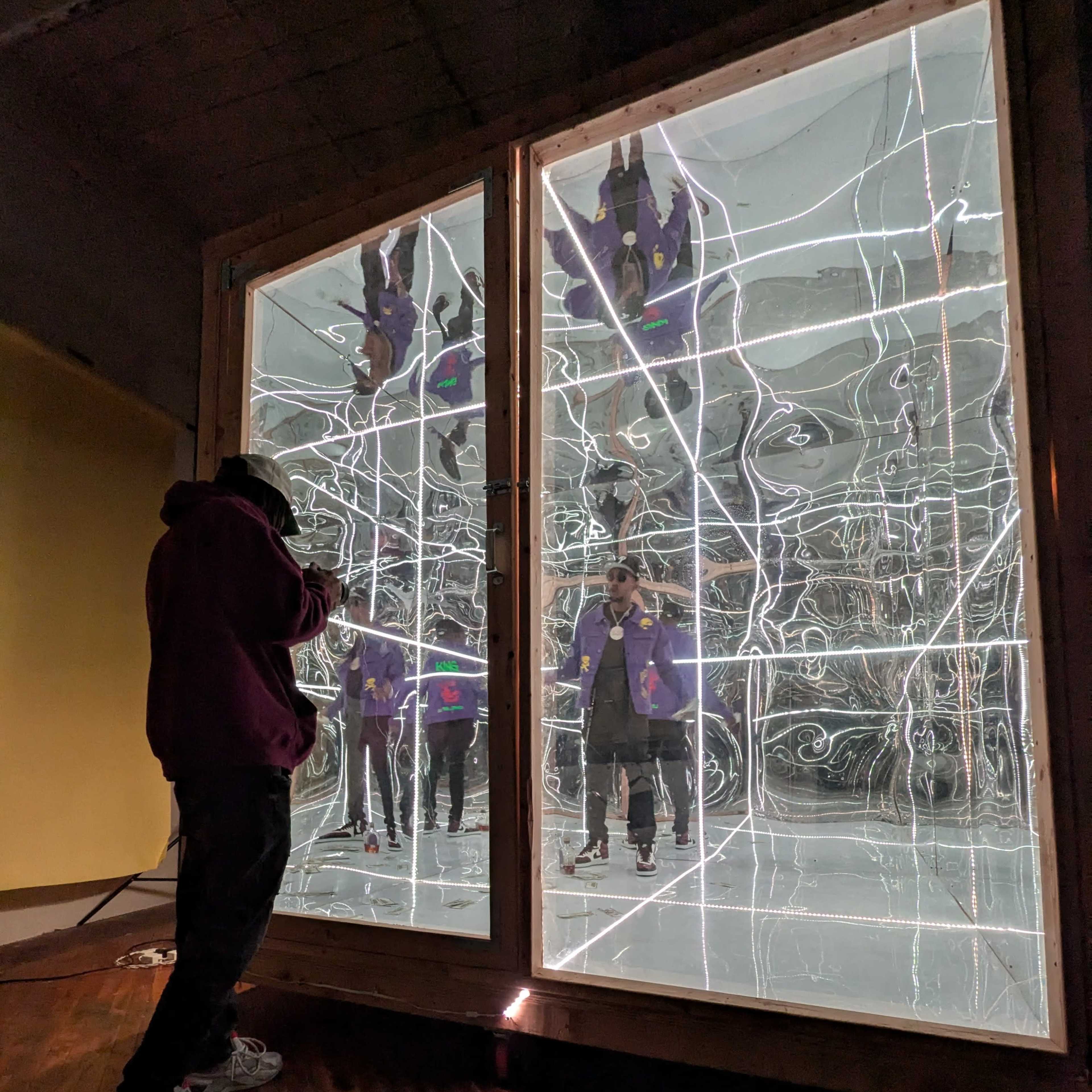 4-Set Urban Studio | Infinity Cube | 360° Black | Industrial Loft | Backdrop Image in North Philadelphia, Philadelphia, PA