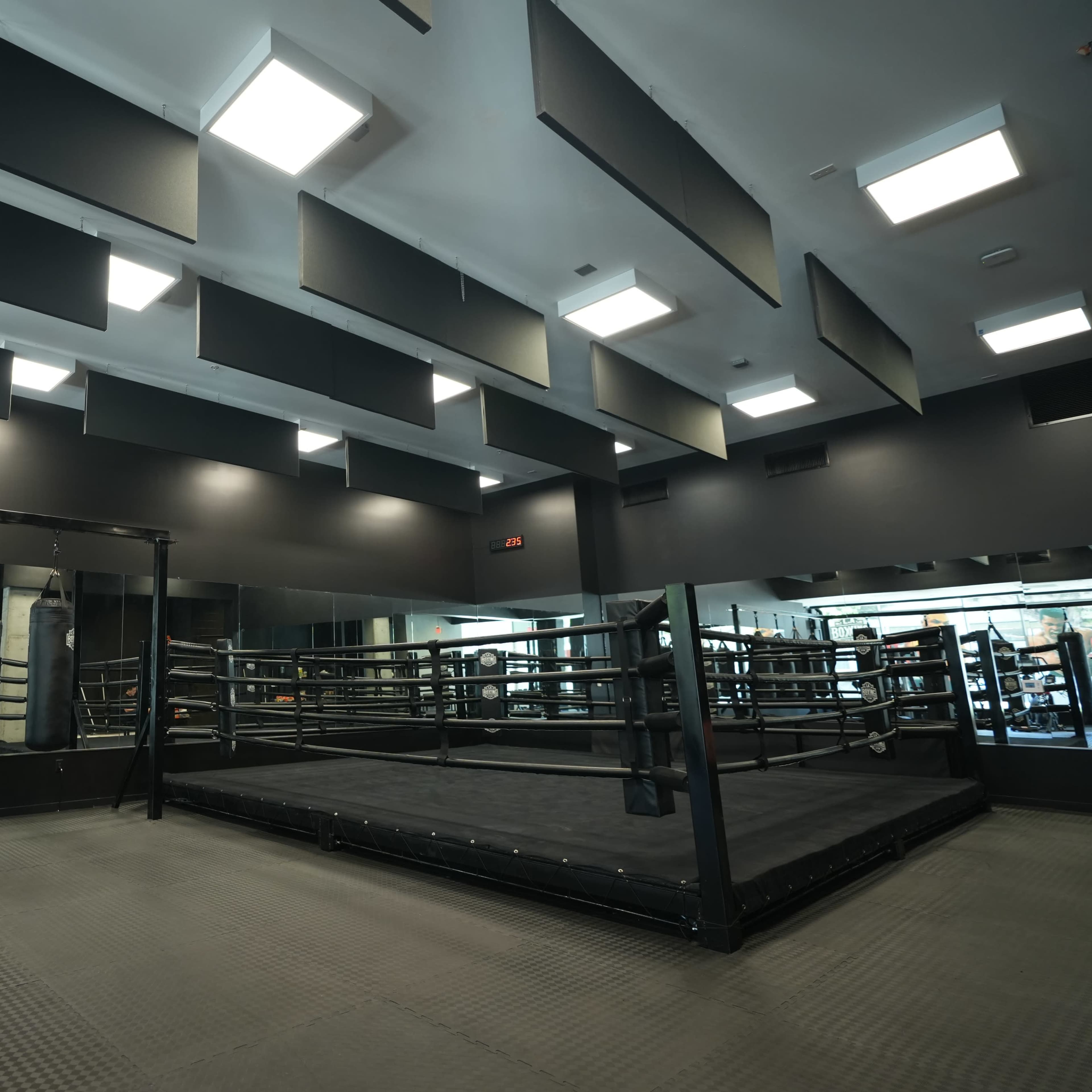 Sleek Industrial Boxing Gym Image in Downtown Los Angeles, Los Angeles, CA