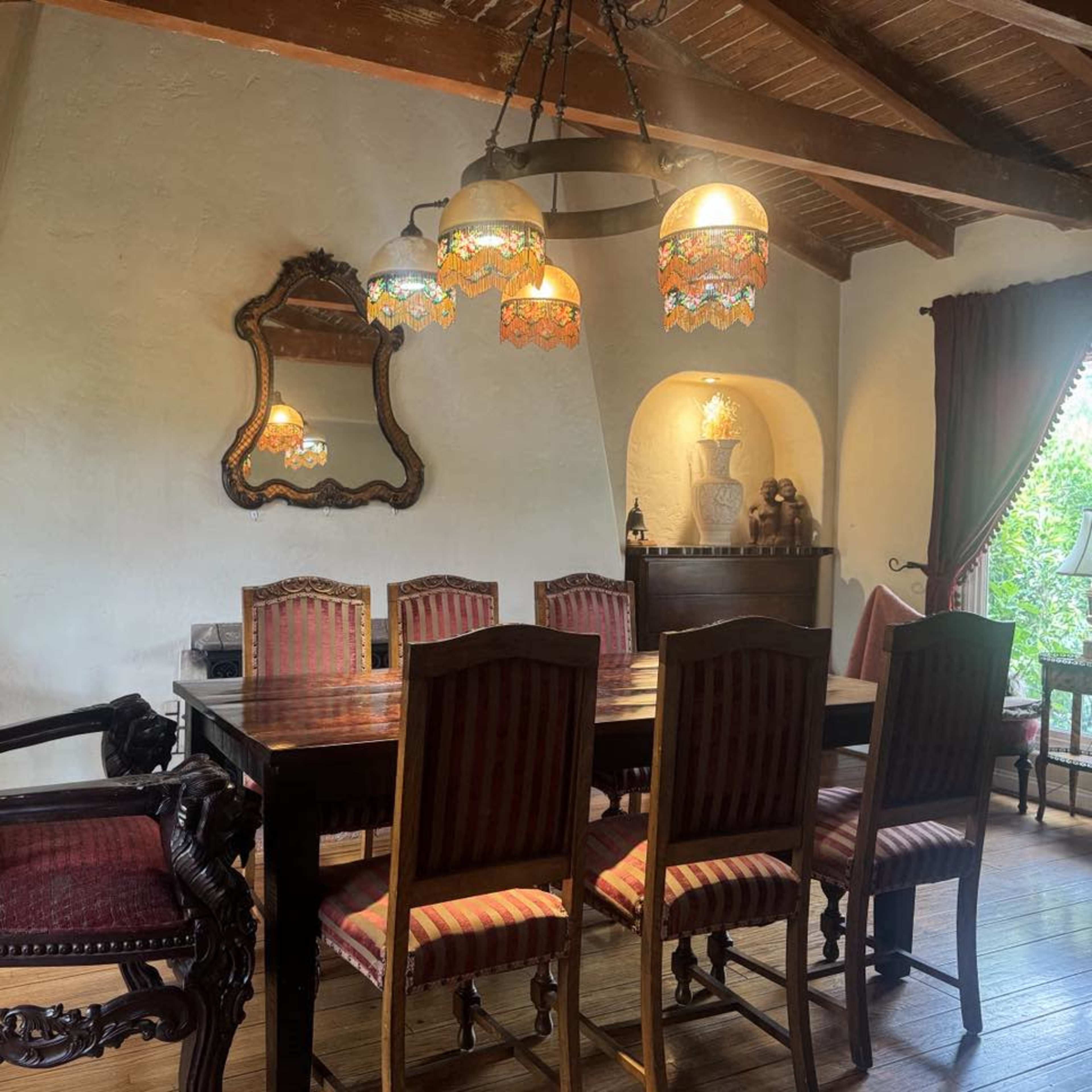 Scenic Spanish-Style Home with Expansive Yards, Sunroom, Citrus Orchard & Storybook Cottage Image in Glenwood, Glendale, CA