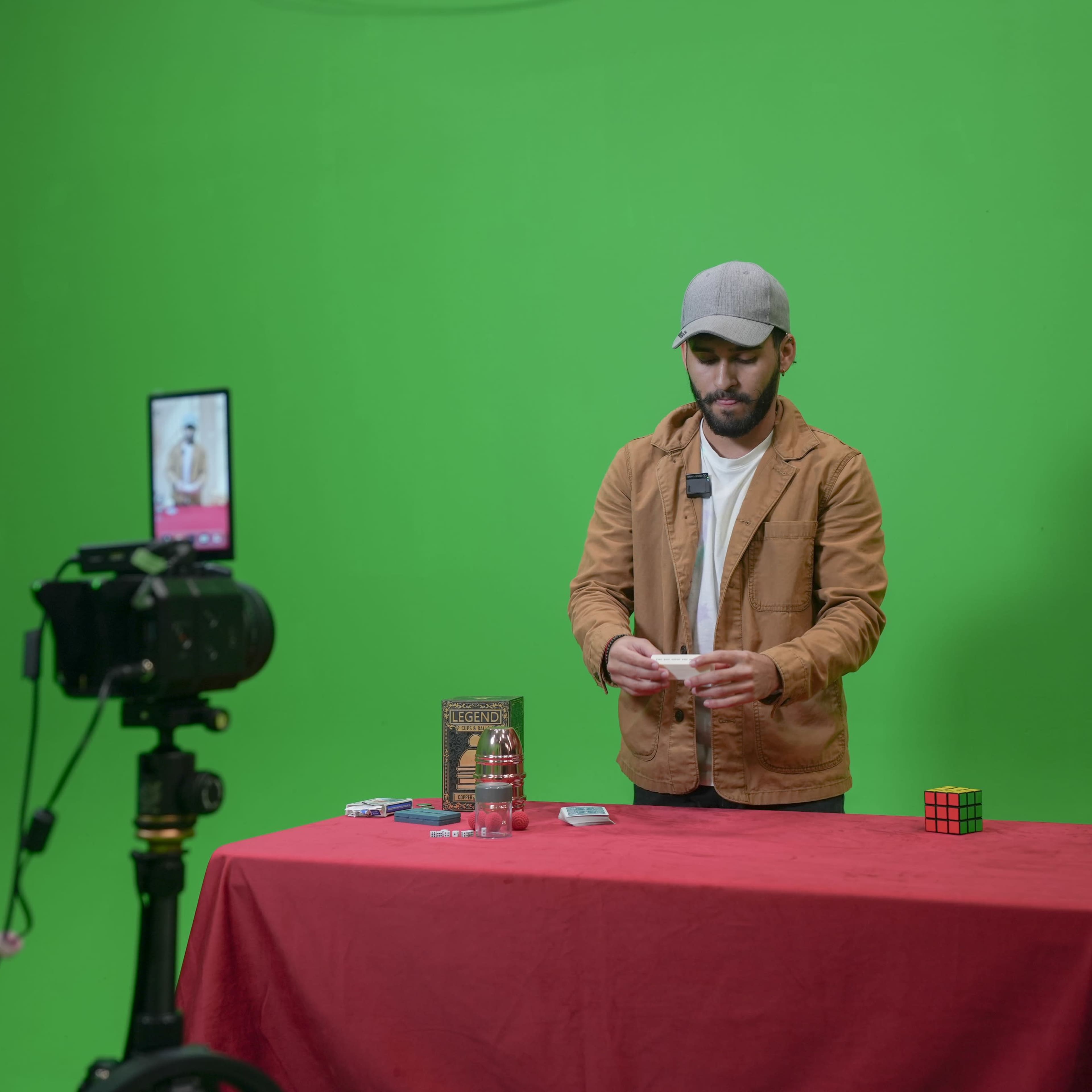 Turnkey Soundstage in Miami | Influencer and Content/TV Studio | Green Screen or Paper Background included Image in Miami, Miami, FL