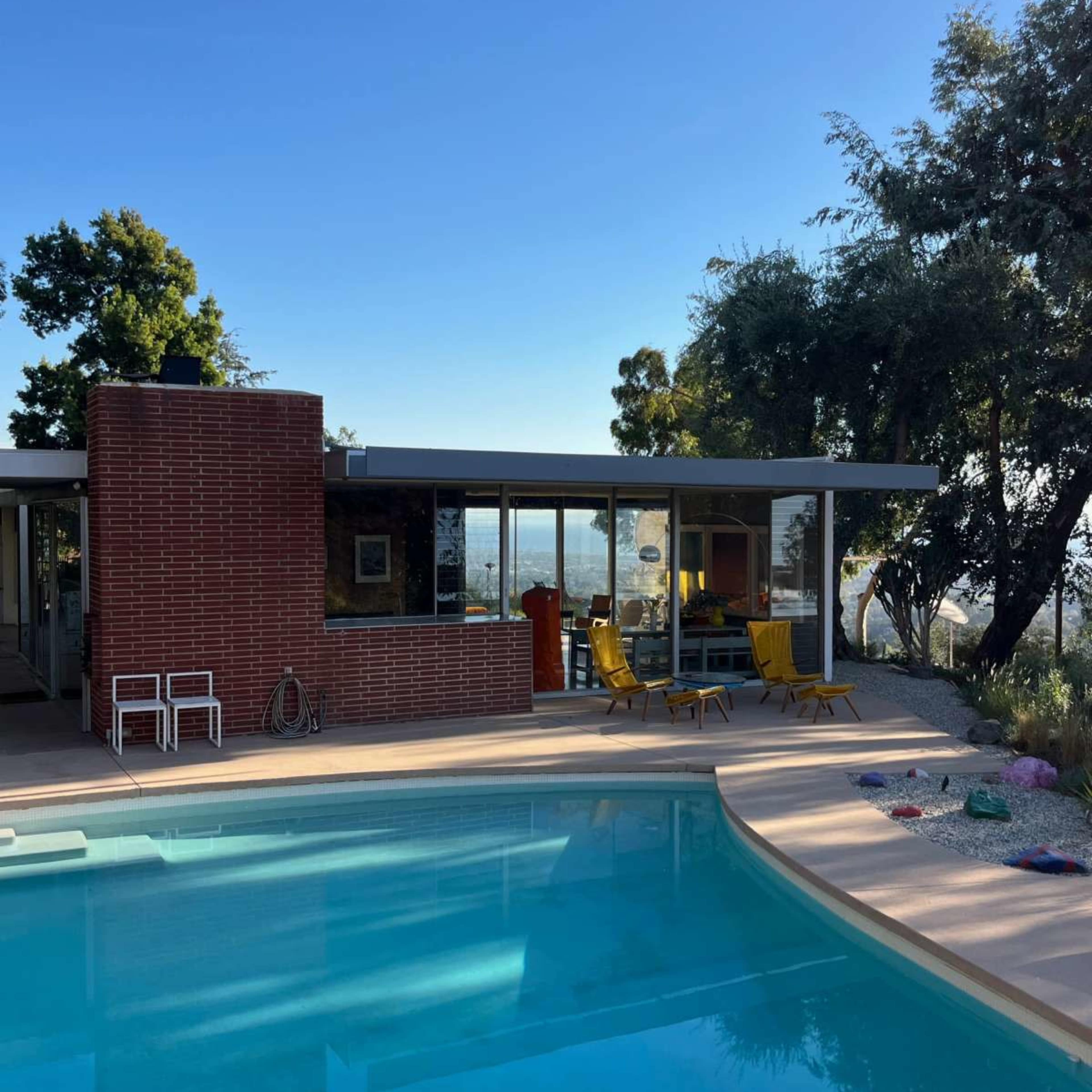 Neutra House with Skyline View Image in Brentwood, Los Angeles, CA