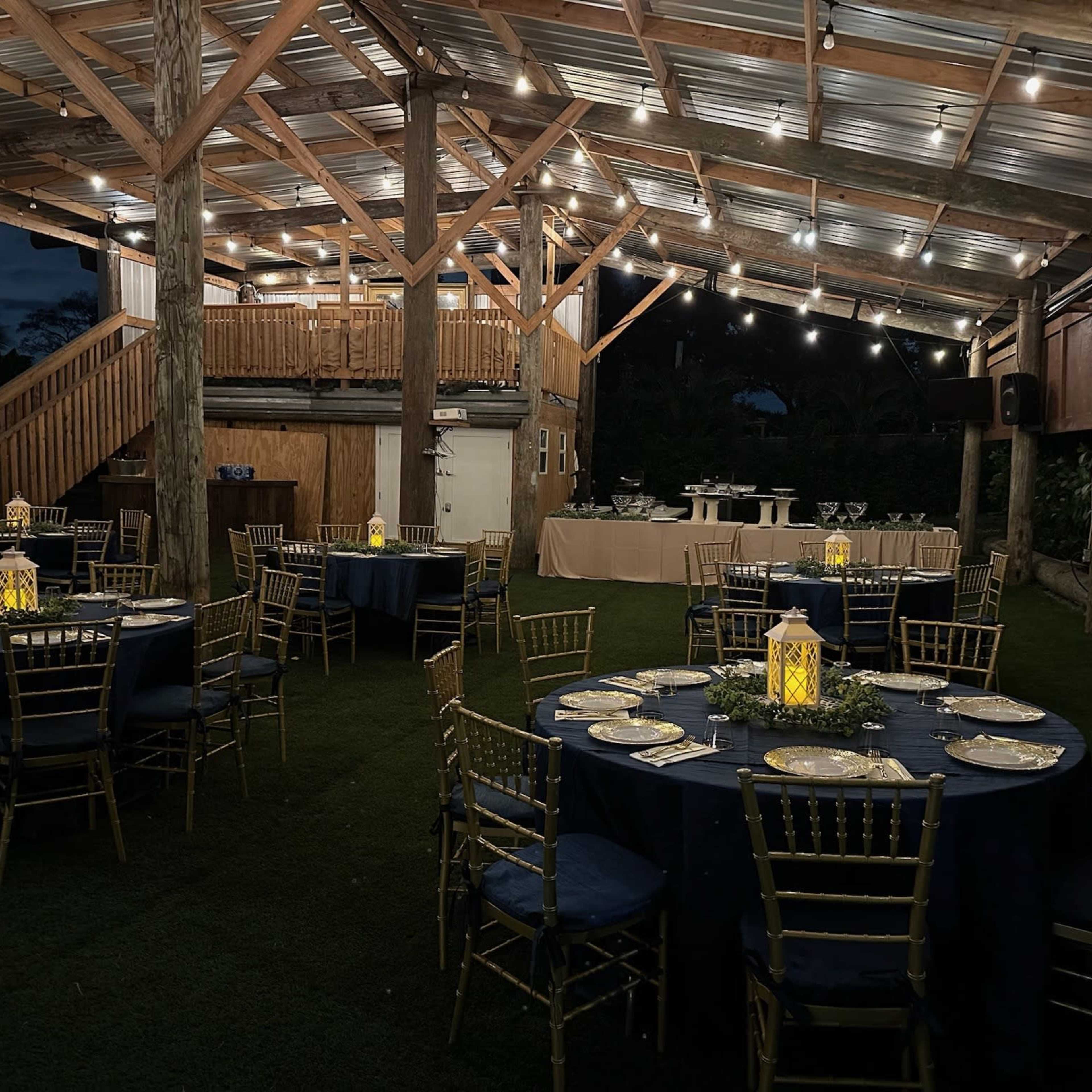 Rustic Open Air Barn with grassy field. Image in Davie, Davie, FL