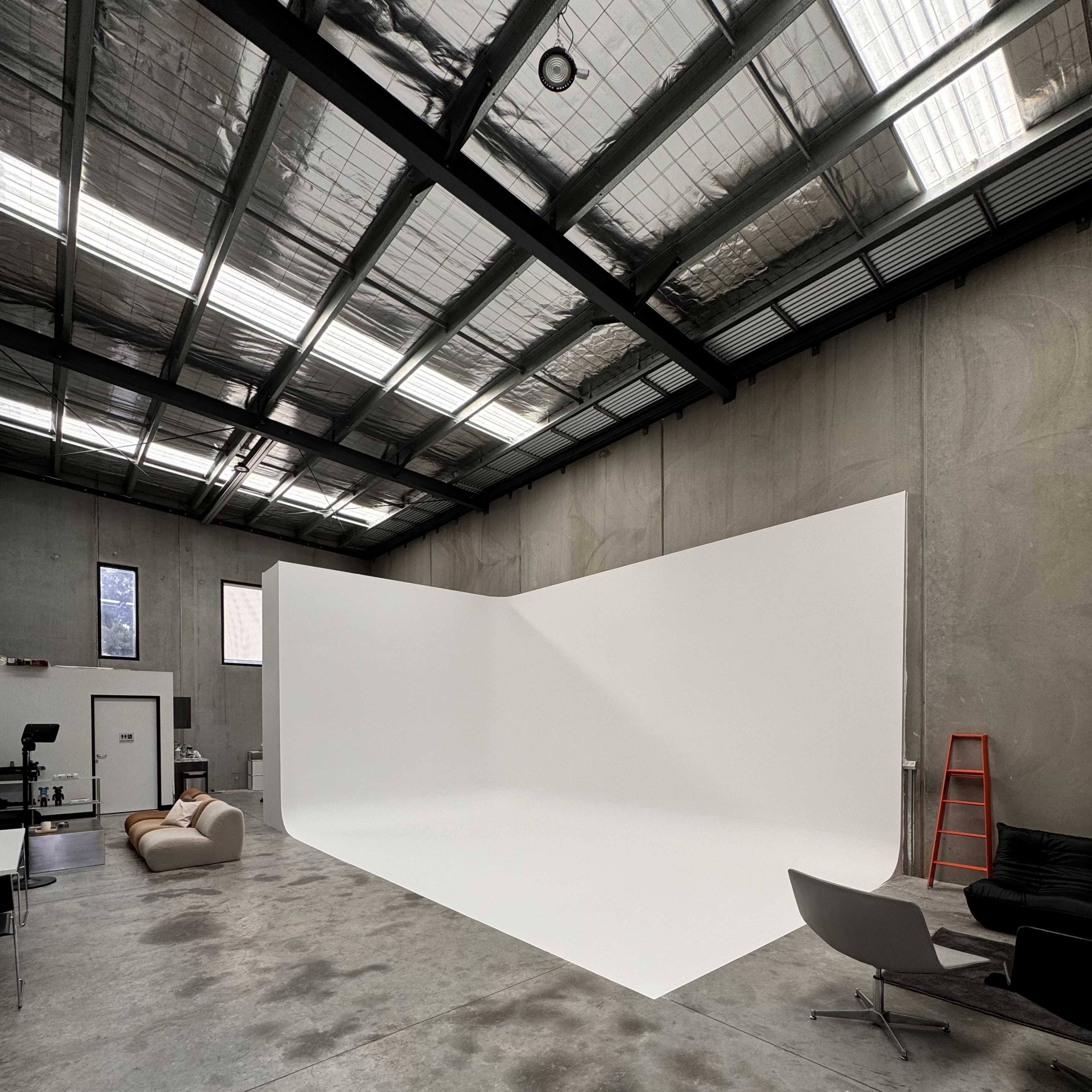 Industrial Studio Space with Cyclorama Image in Keilor Park, Melbourne, VIC