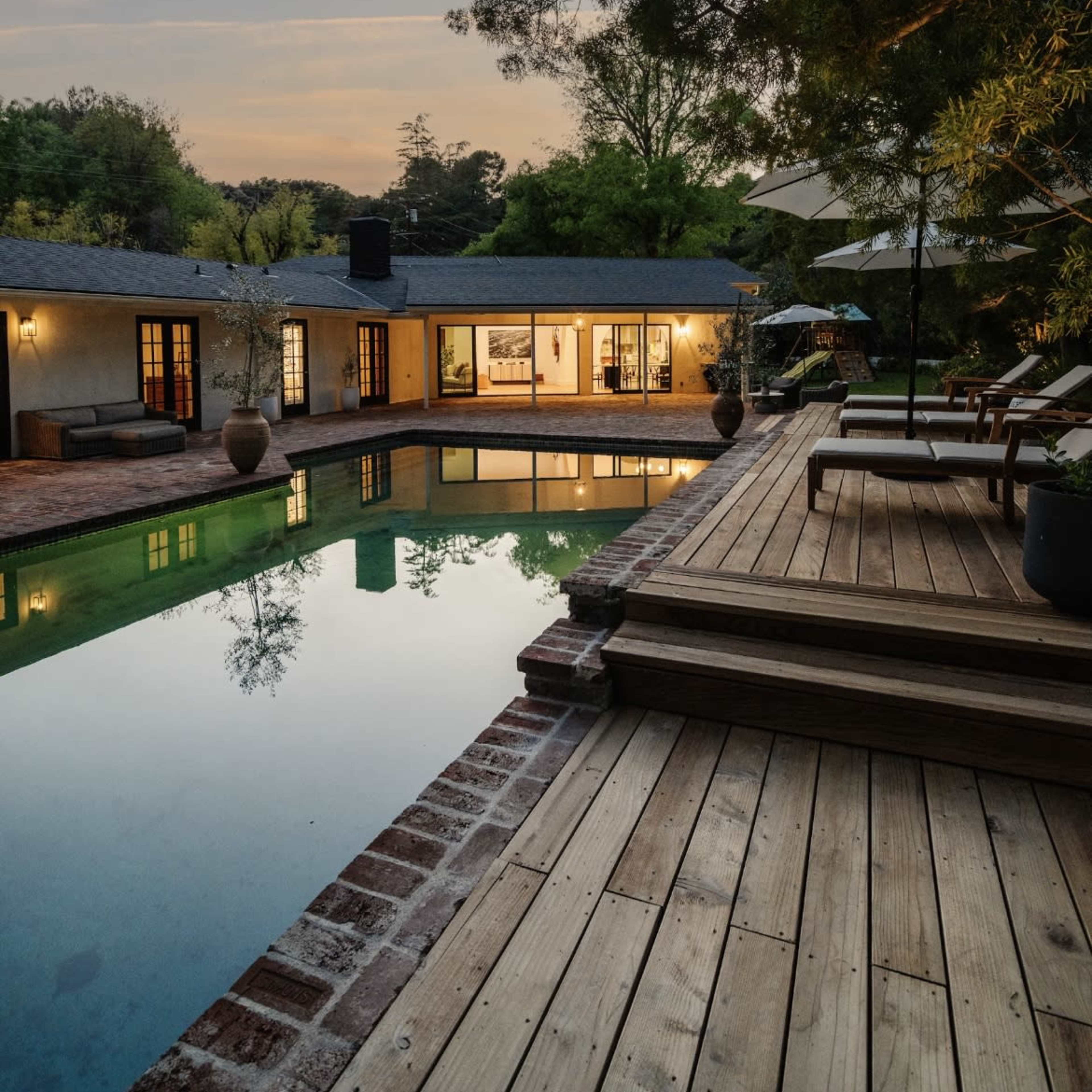 Private Encino Hills Home with Large Yard & Pool Image in Encino, Los Angeles, CA