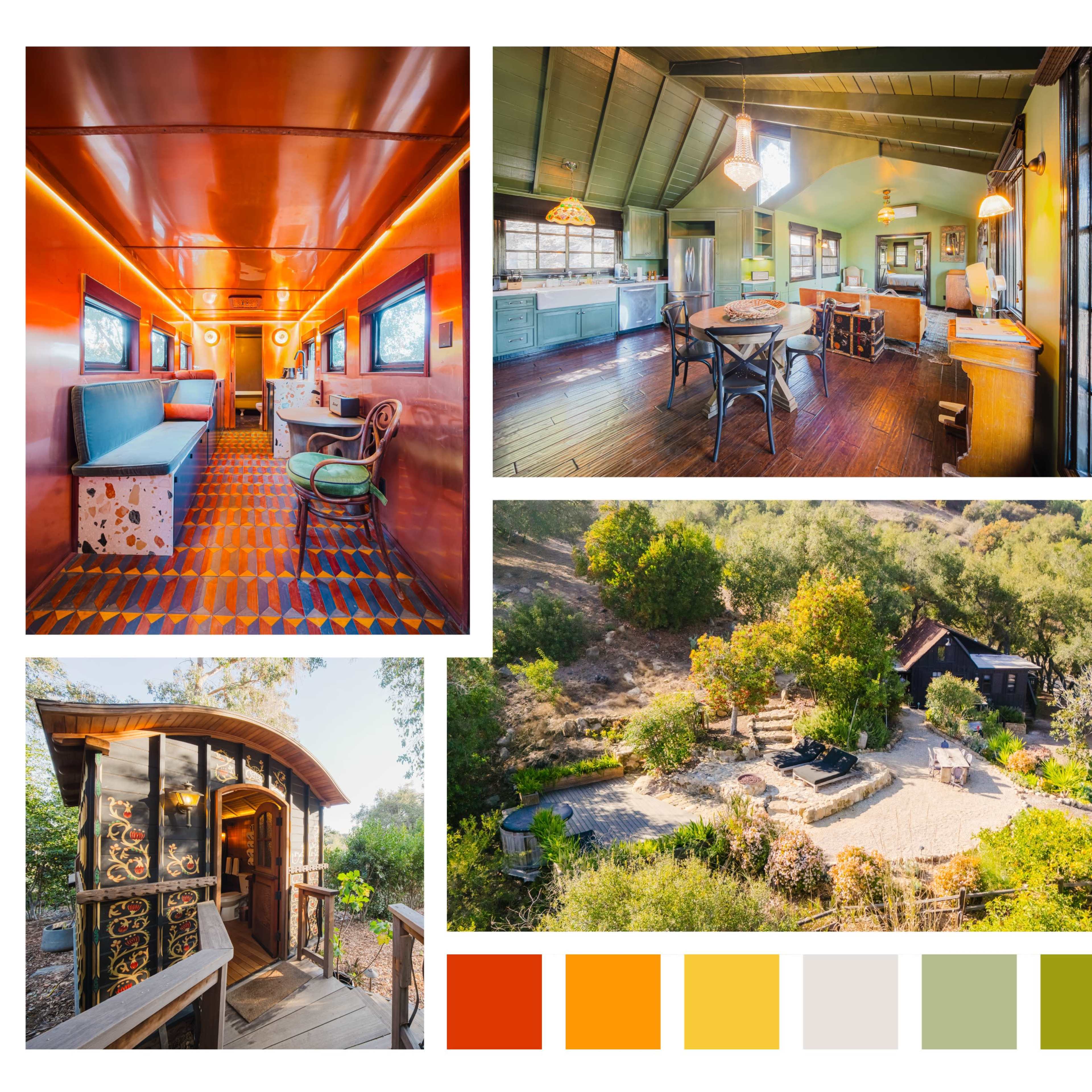ENCHANTED VINTAGE WAGONS & RUSTIC RETREAT Image in Topanga, Topanga, CA