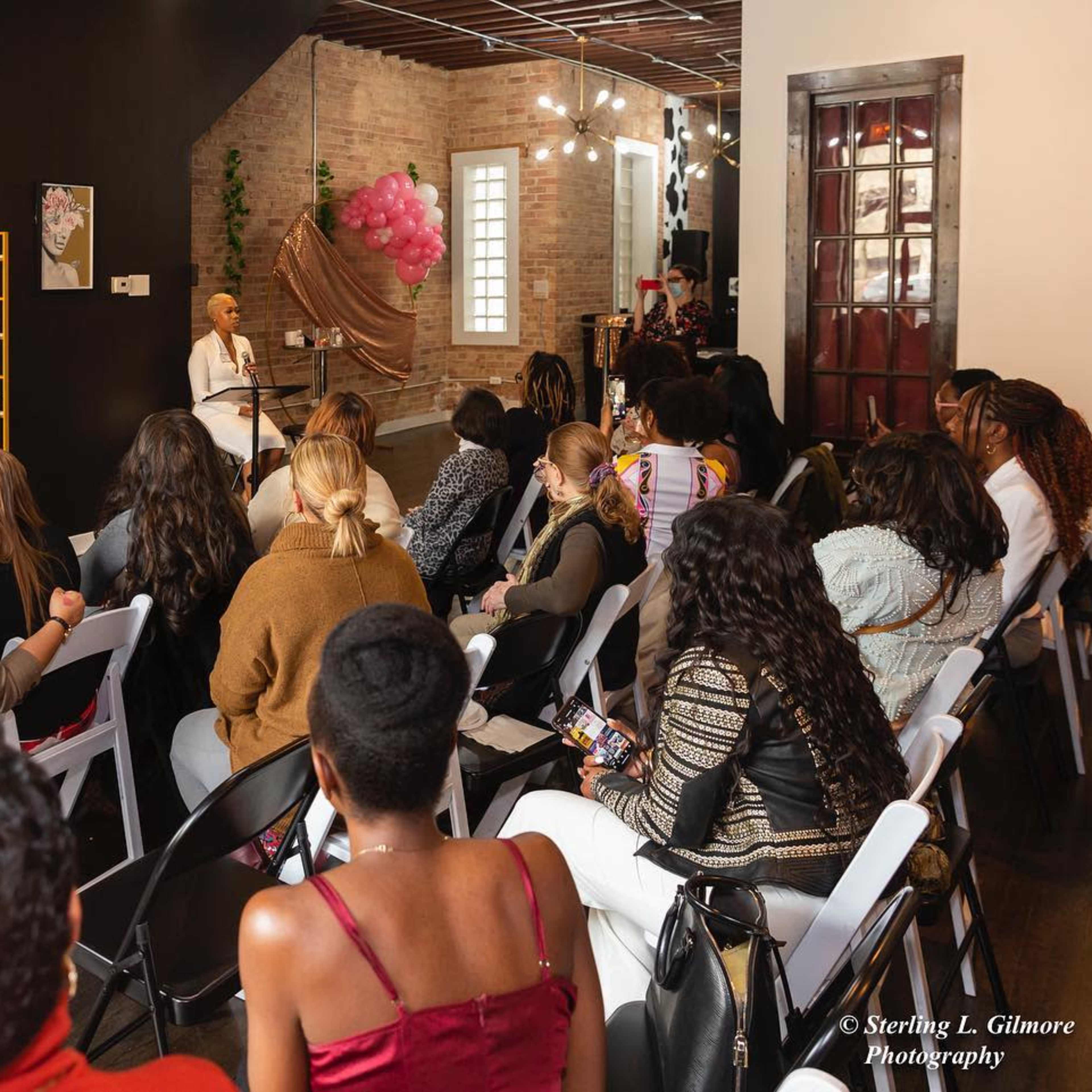 Bohemian Chic Lounge Storefront with Exposed Brick Image in West Town, Chicago, IL