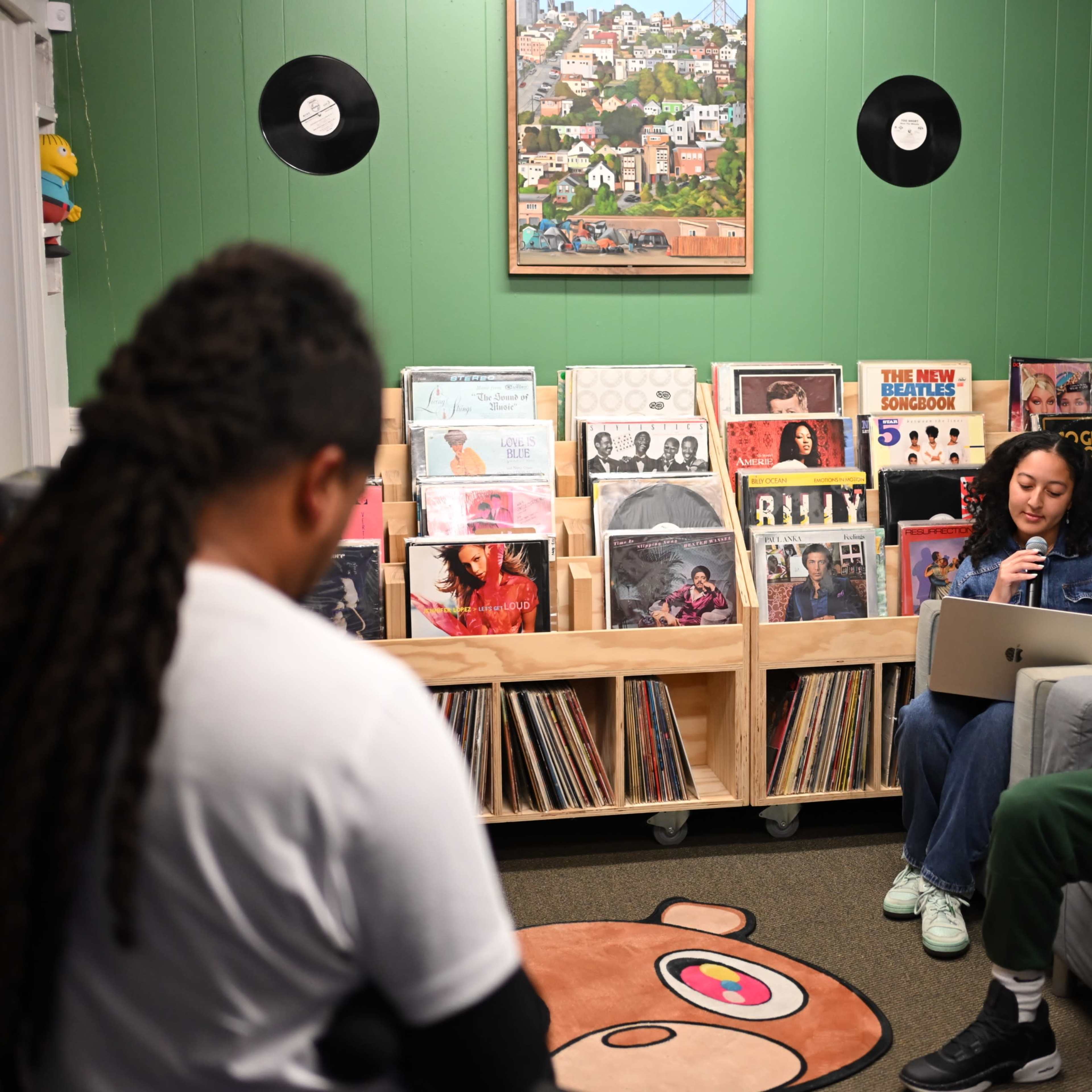 Creative Meeting Space in a Vinyl Record Store Image in Downtown Brisbane, Brisbane, CA