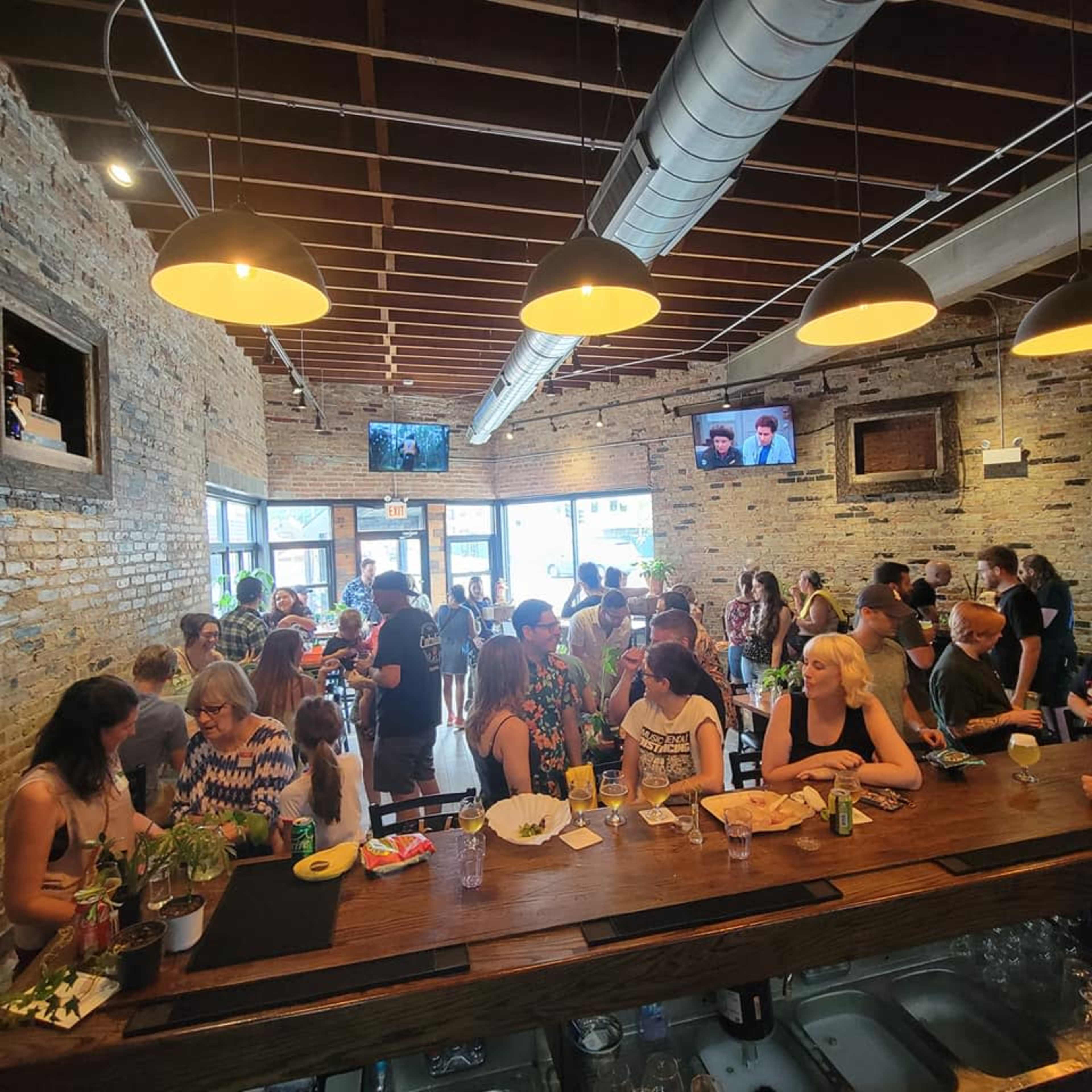Northwest Chicago, beautiful, intimate brewery. Image in Portage Park, Chicago, IL