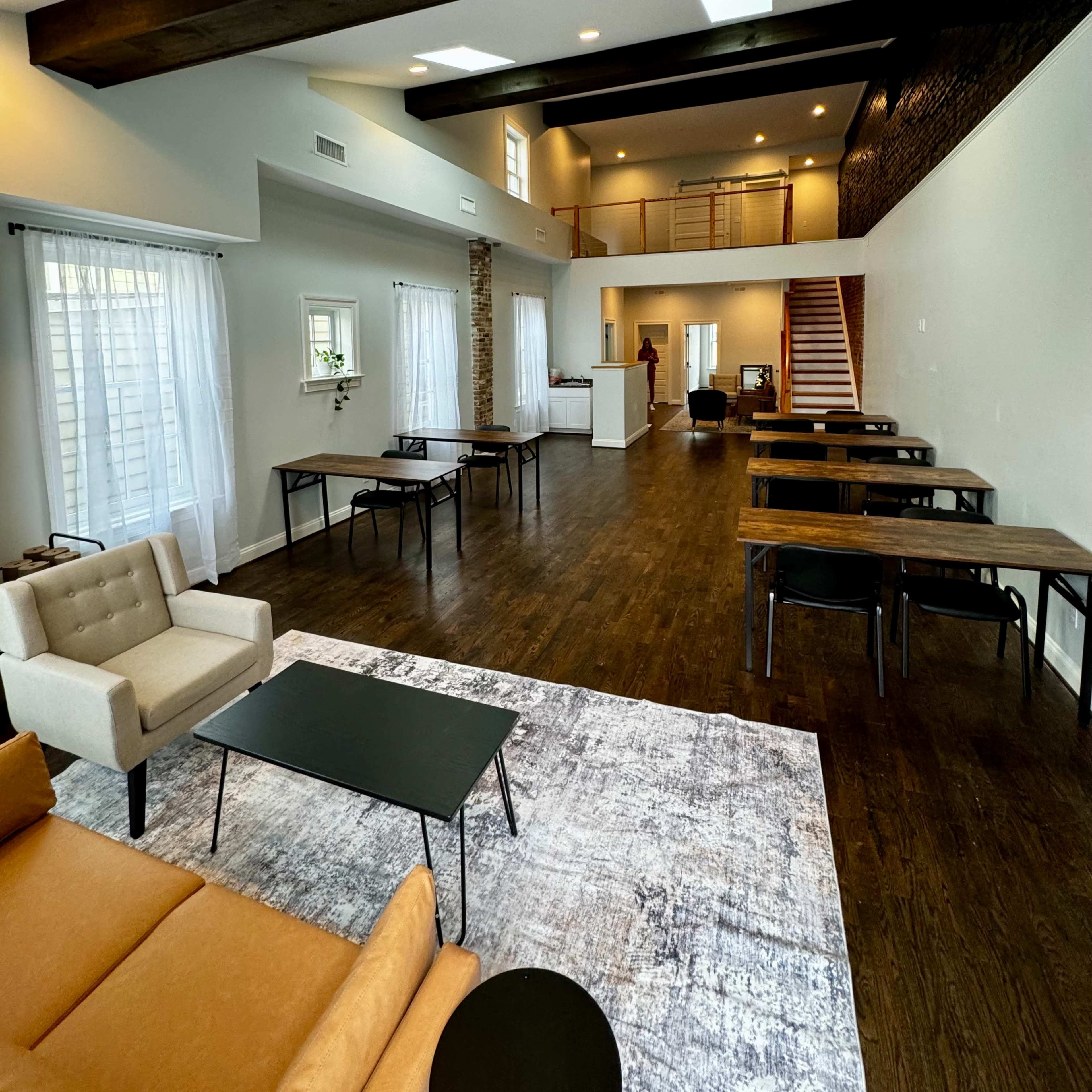 Leesburg Loft with Stunning Brick Walls, with Skylights, Large Windows and Views of Historic Downtown Leesburg Image in Leesburg, Leesburg, VA