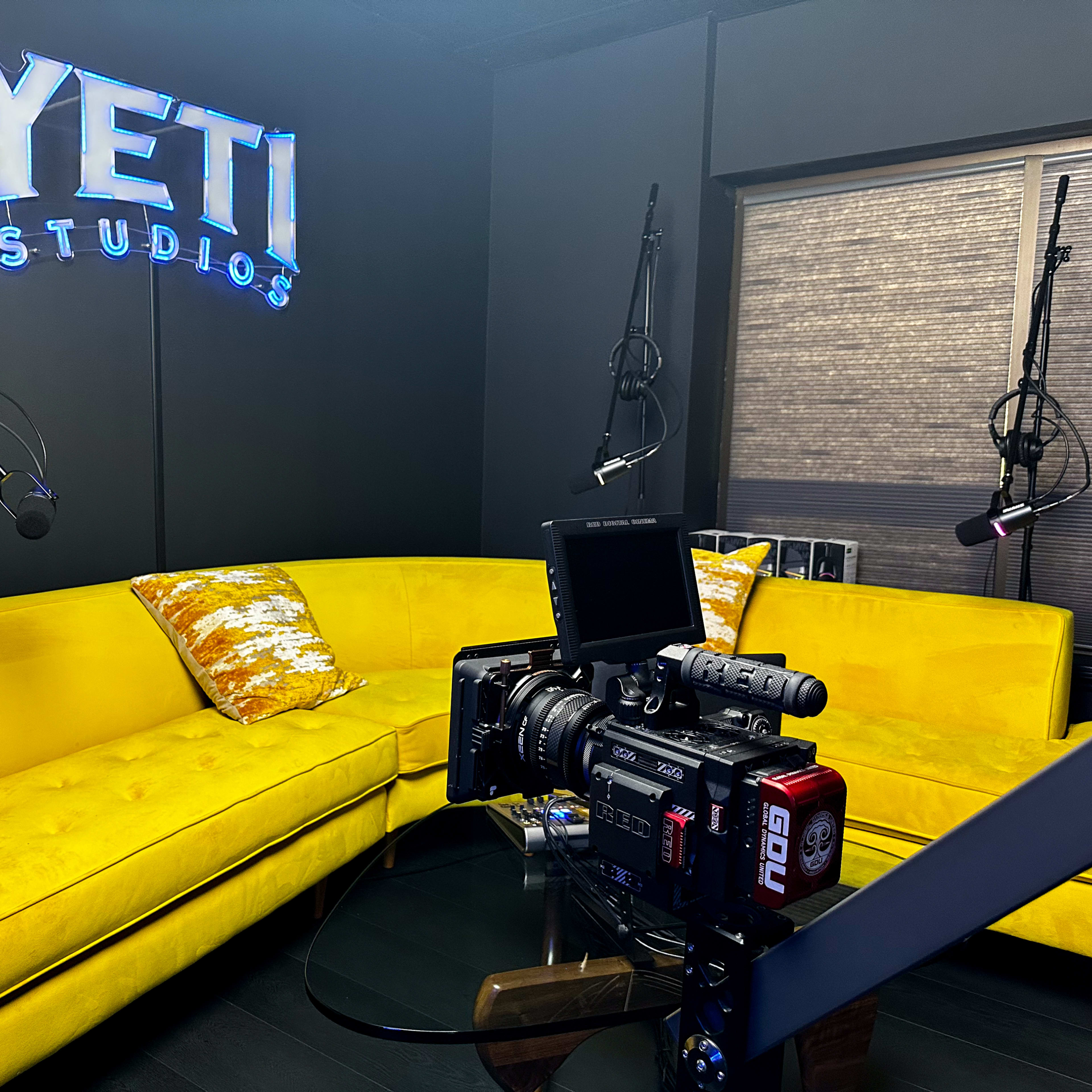 Pro Podcasting Space w/ Green Screen & Custom Backgrounds Image in Techny, Northbrook, IL