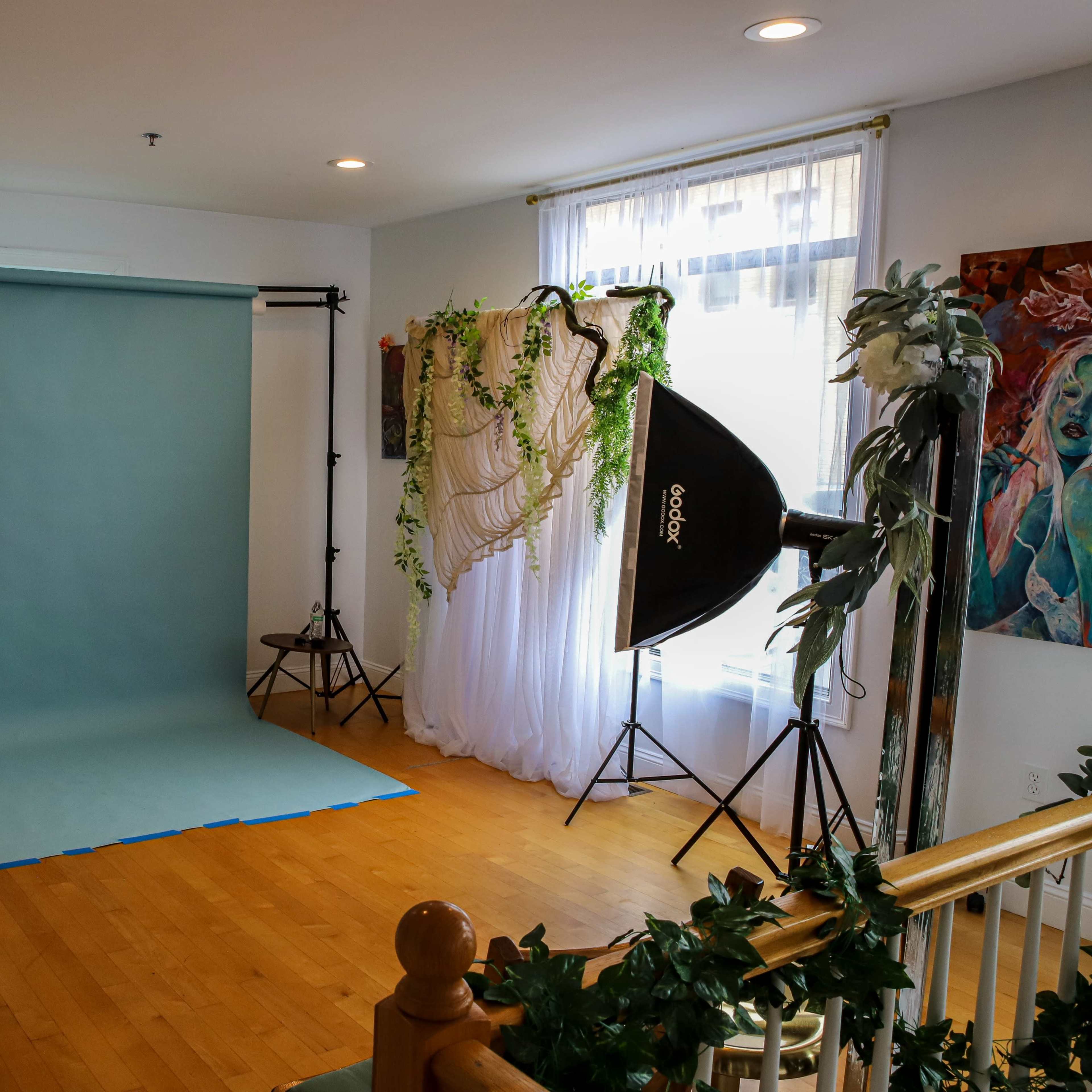 A dreamy & earthy studio that feels like a living room in eclectic East Boston Image in East Boston, Boston, MA