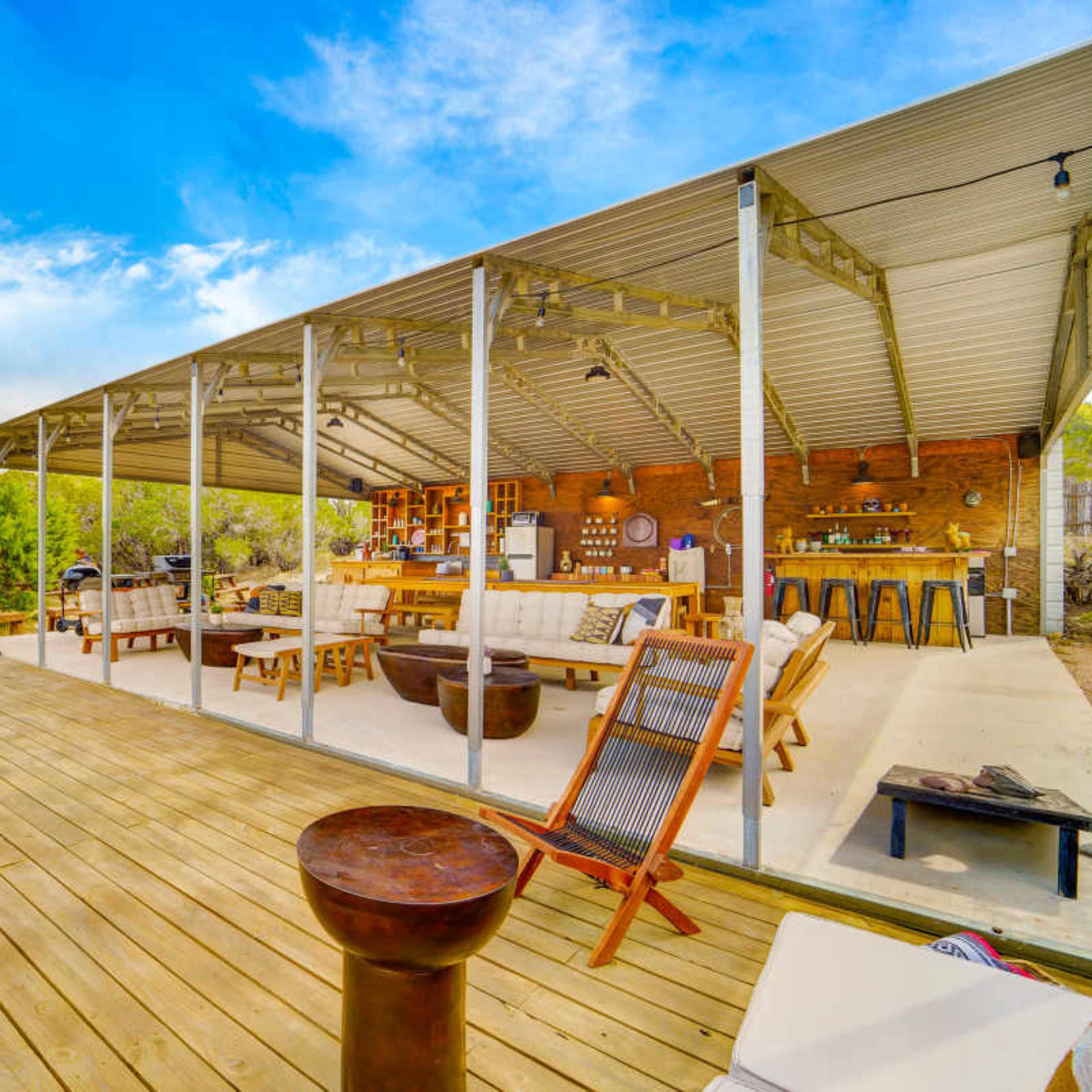 Texas Hill Country Tipi Glamping Retreat Image in , Dripping Springs, TX