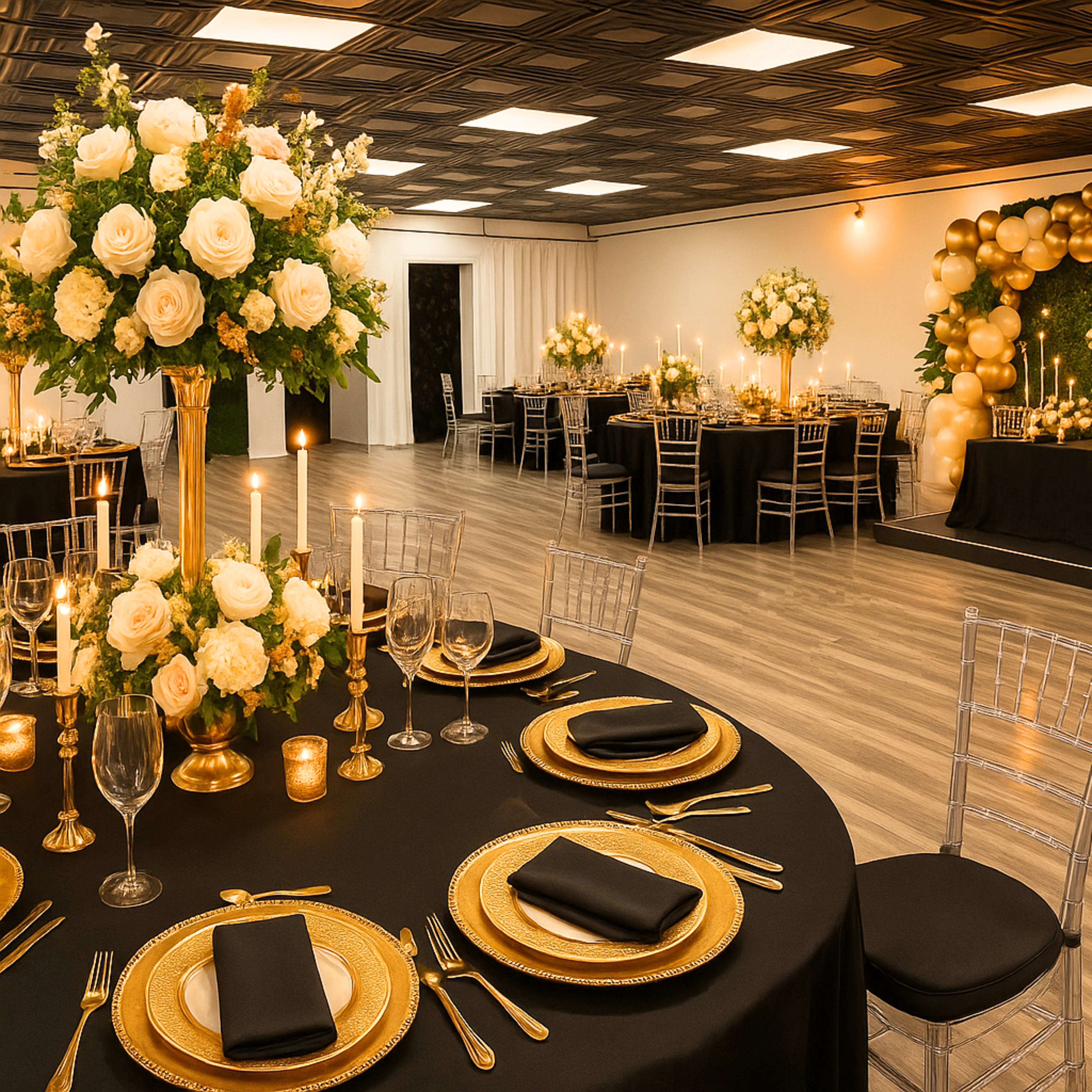 Glam-Themed Event Space w/ Complete Setup Included Image in Highland Meadows, Dallas, TX