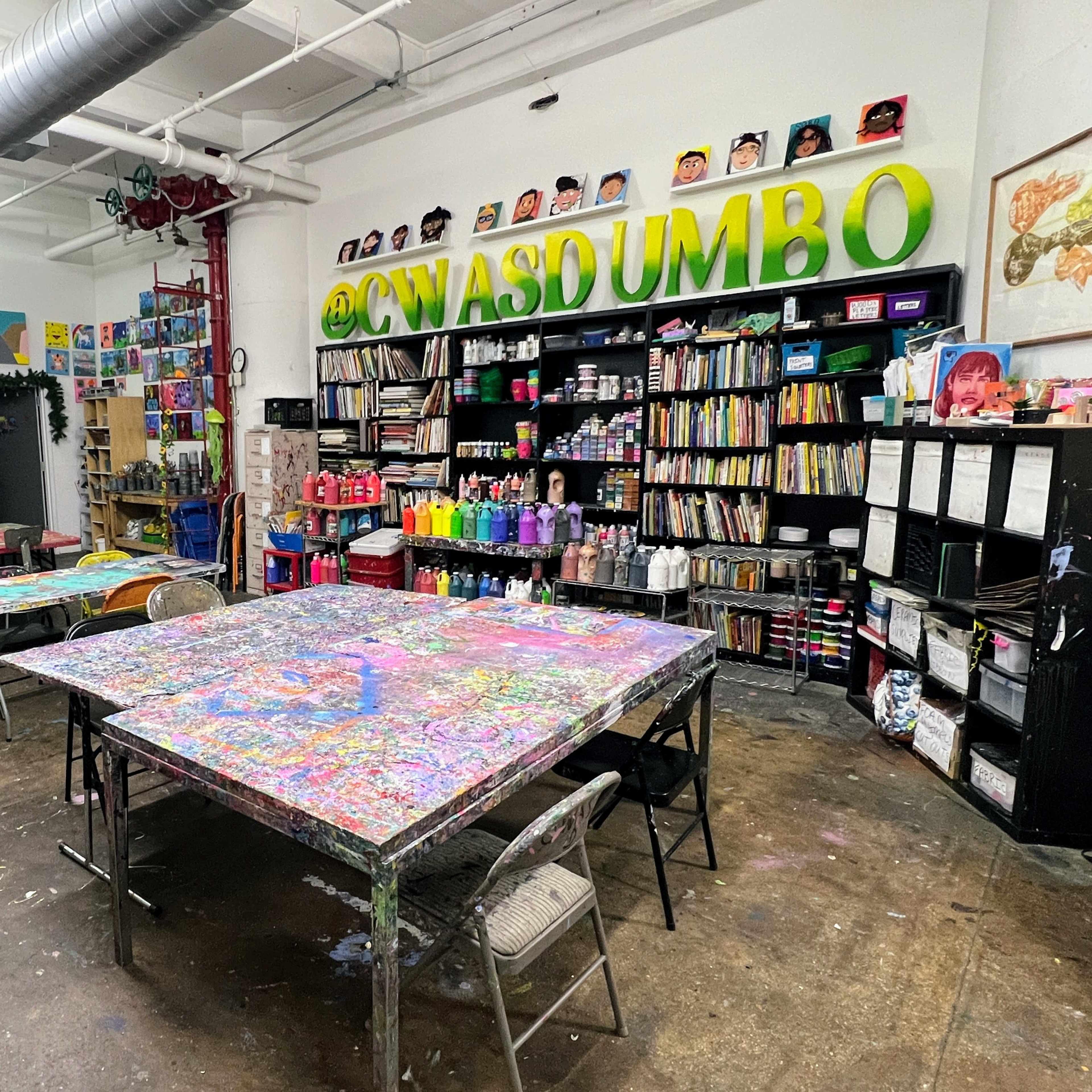 Colorful (and Huge) Art Studio in Dumbo, Brooklyn Image in Dumbo, Brooklyn, NY