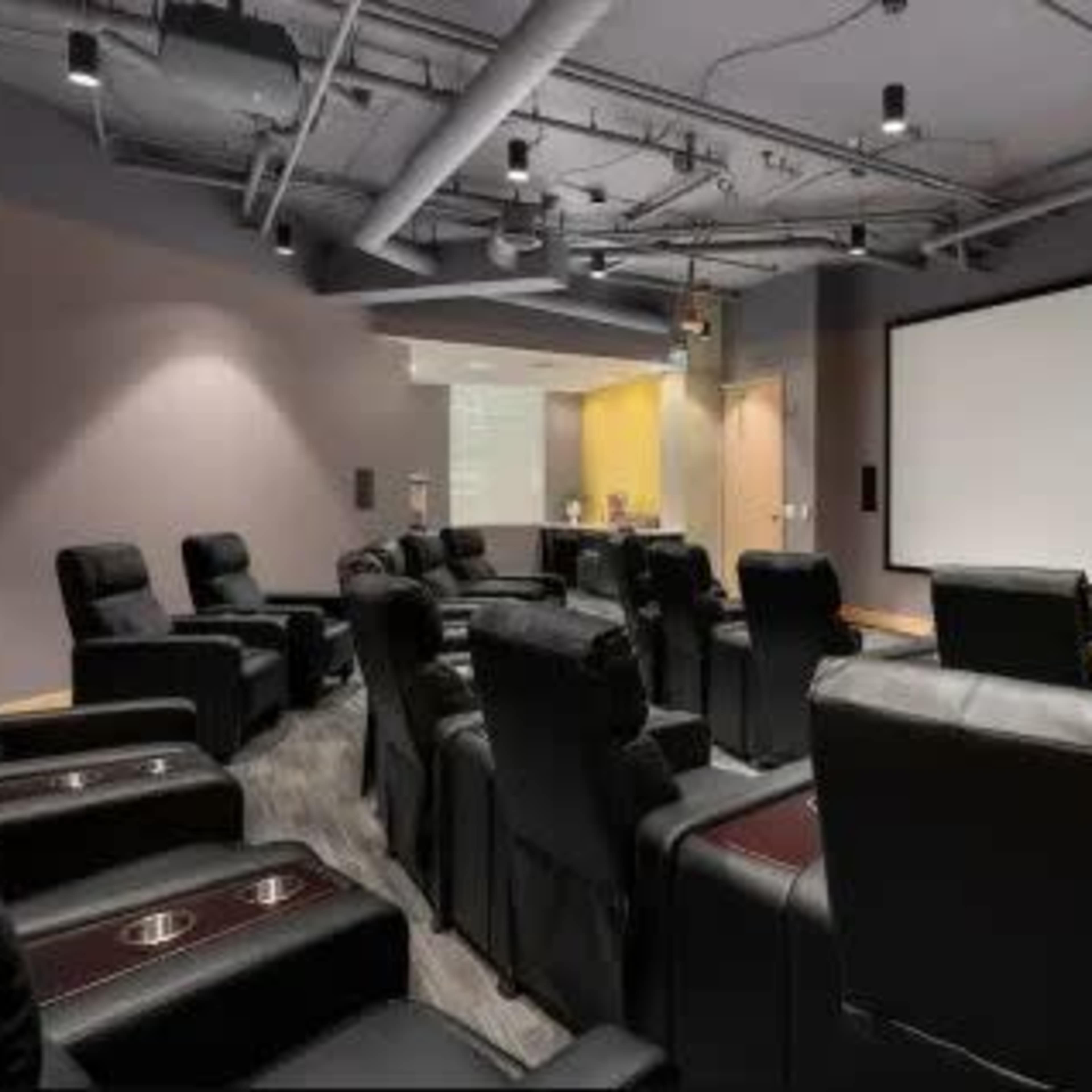 Plush Theater Room in Bellevue Image in Northwest Bellevue, Bellevue, WA