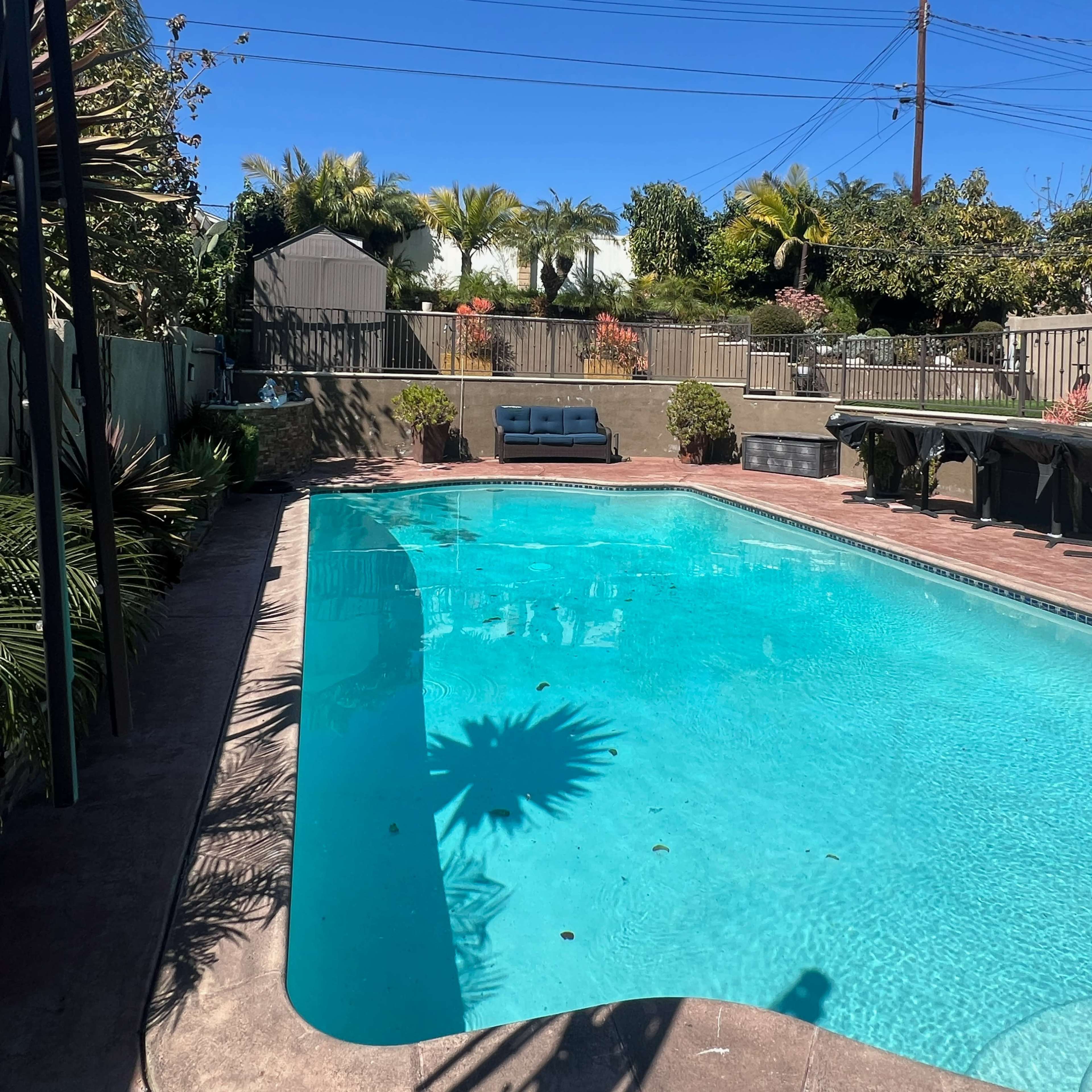 Ultimate Two-Story Backyard Oasis with Turf, Pool, Grill, Fireplace & Lounge! Image in La Mirada, La Mirada, CA