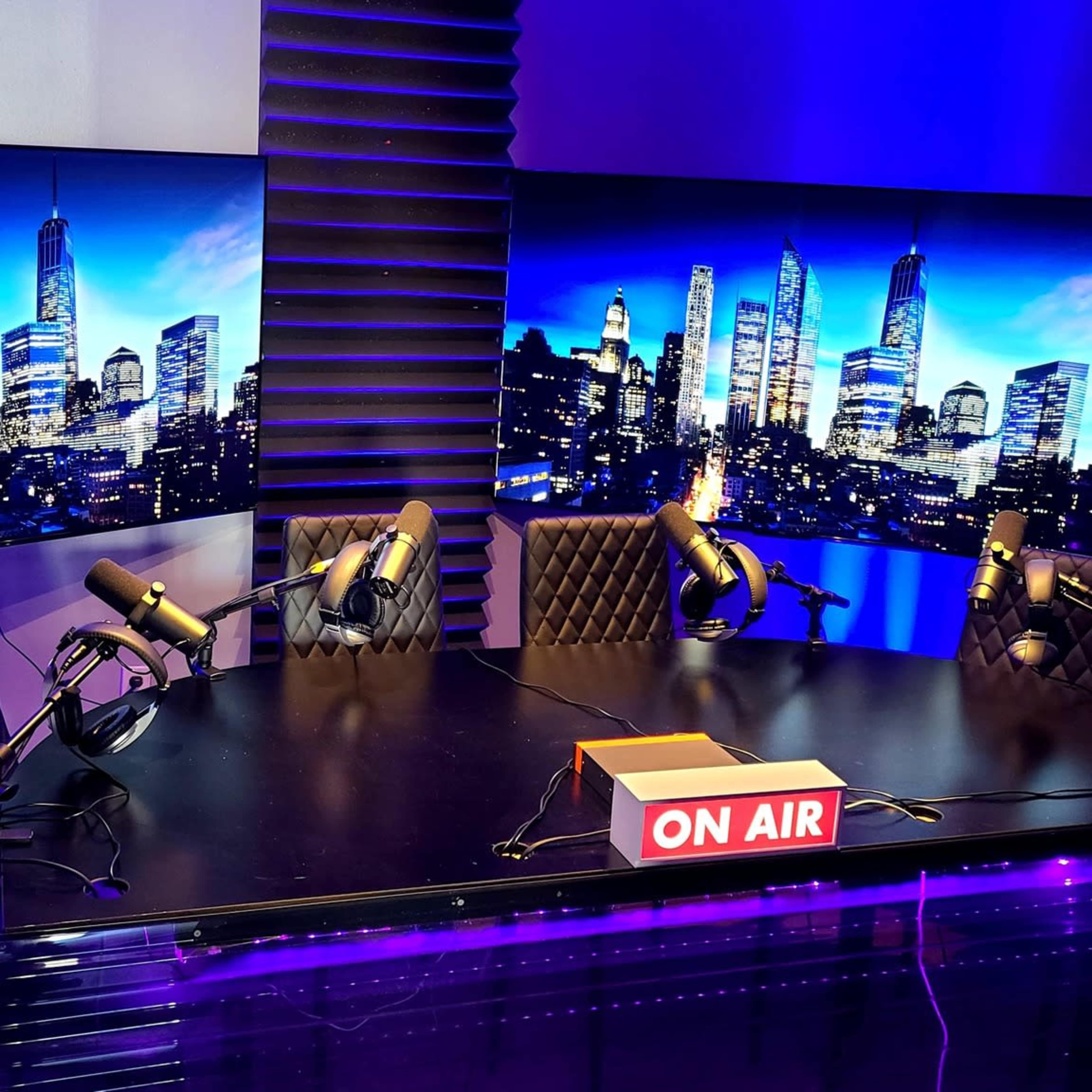 State-of-the-art broadcast set for Podcasting, TV, Radio, & Content Creation Image in Oyster Bay, Massapequa, NY