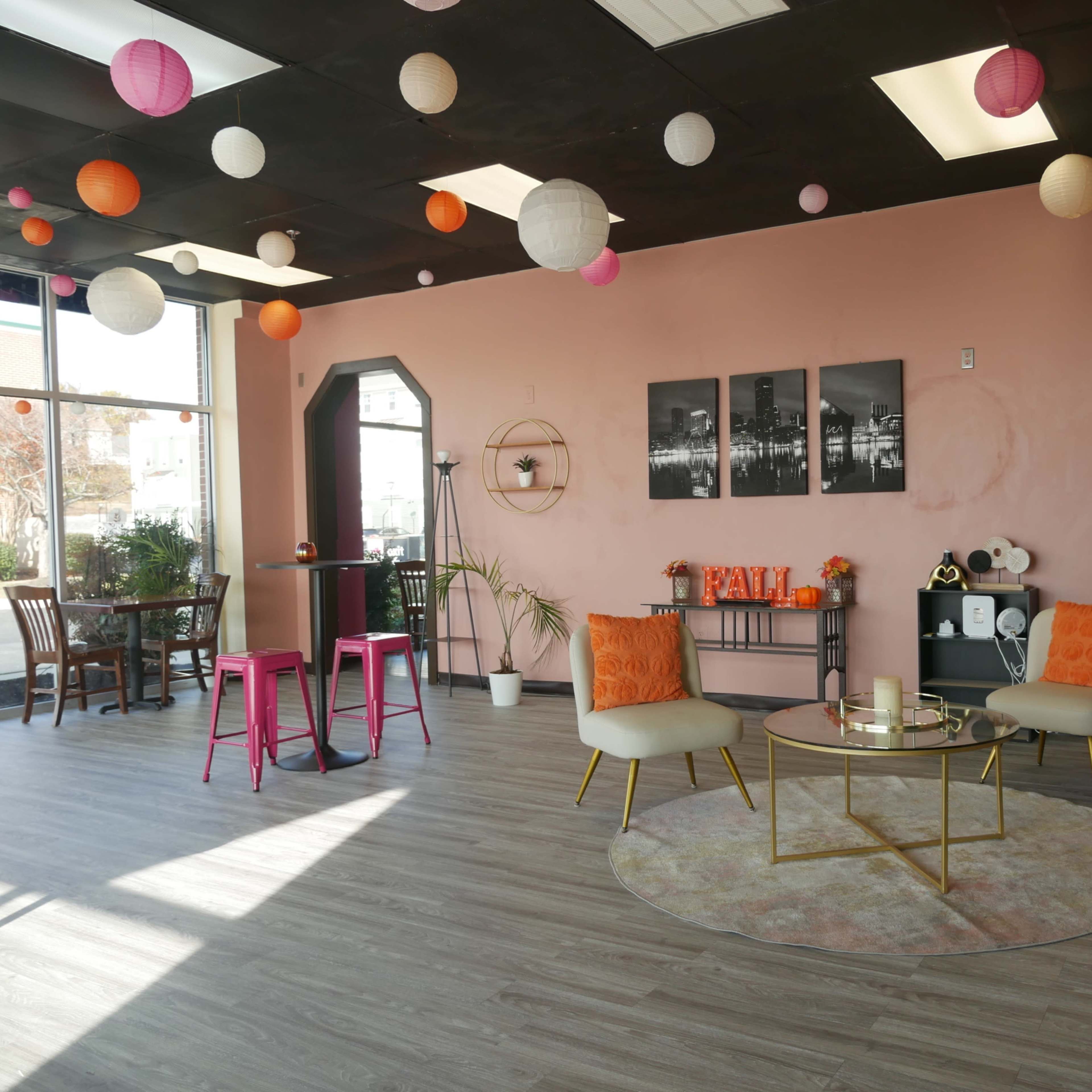 Cozy and Customizable Event Space in Havre De Grace Image in Ames Plaza Shopping Center, Havre de Grace, MD