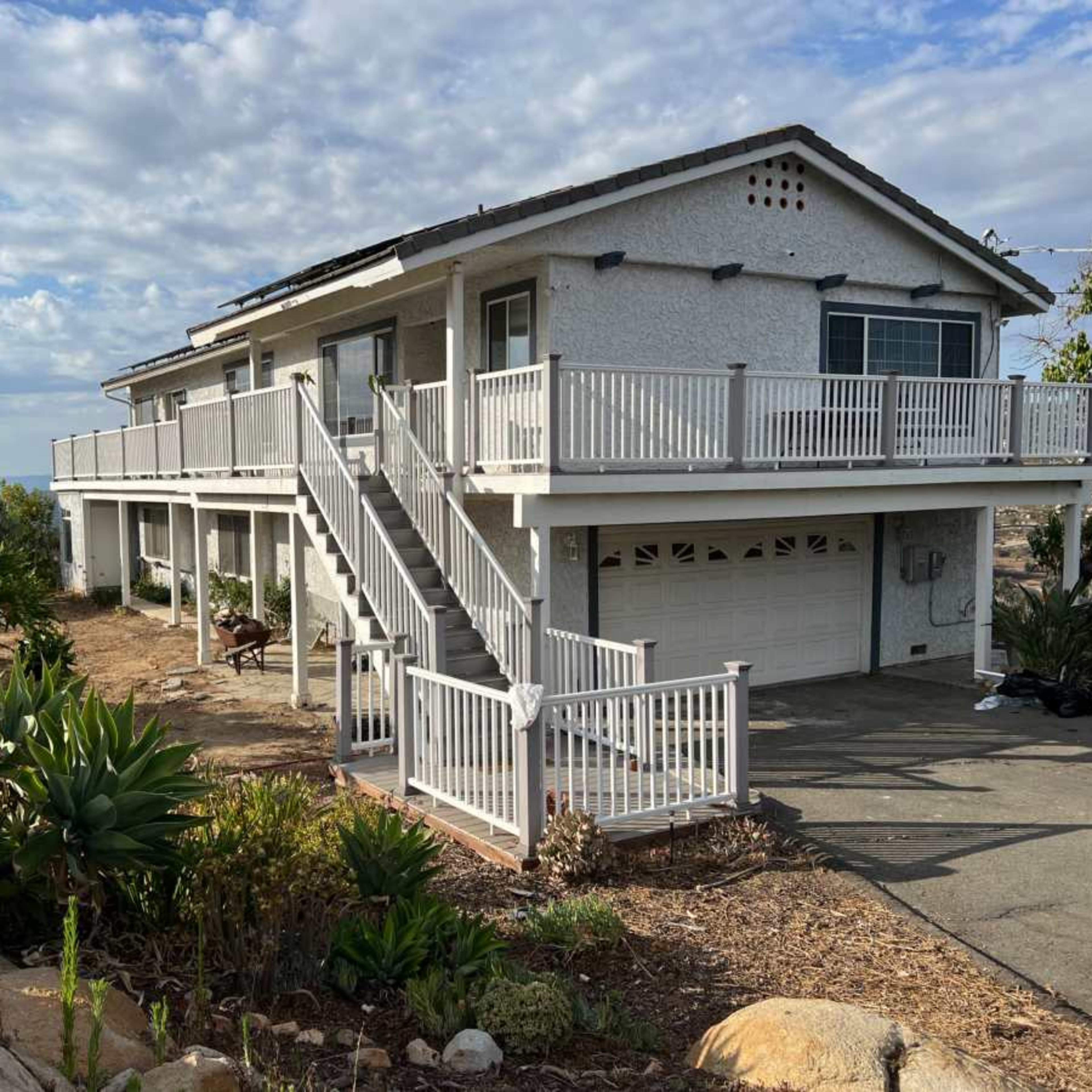Hilltop Unique House with 360° Views in 12 acres! Image in Mesa Rock, Escondido, CA