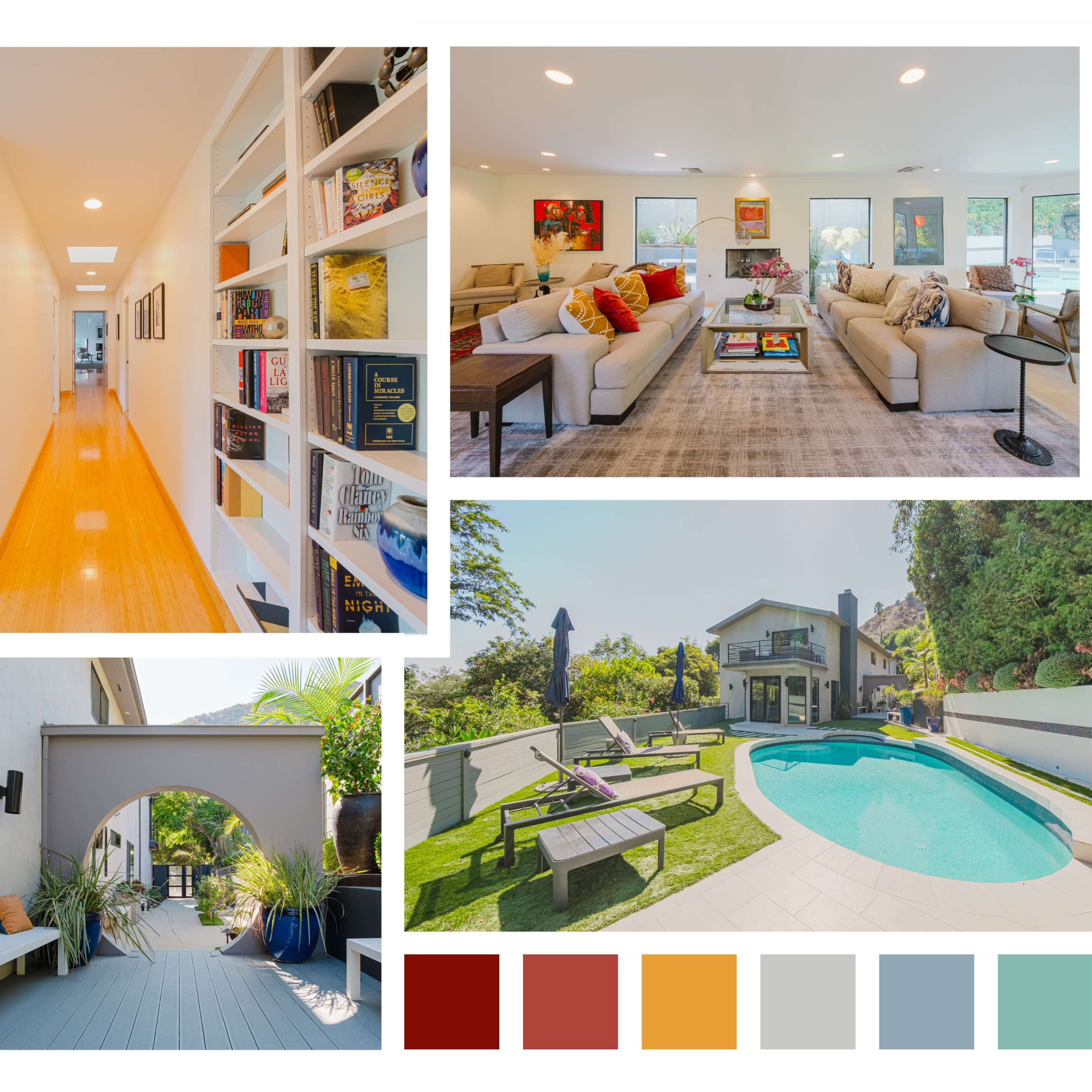 MODERN OASIS WITH ARTISTIC TOUCHES Image in Beverly Crest, Beverly Hills, CA