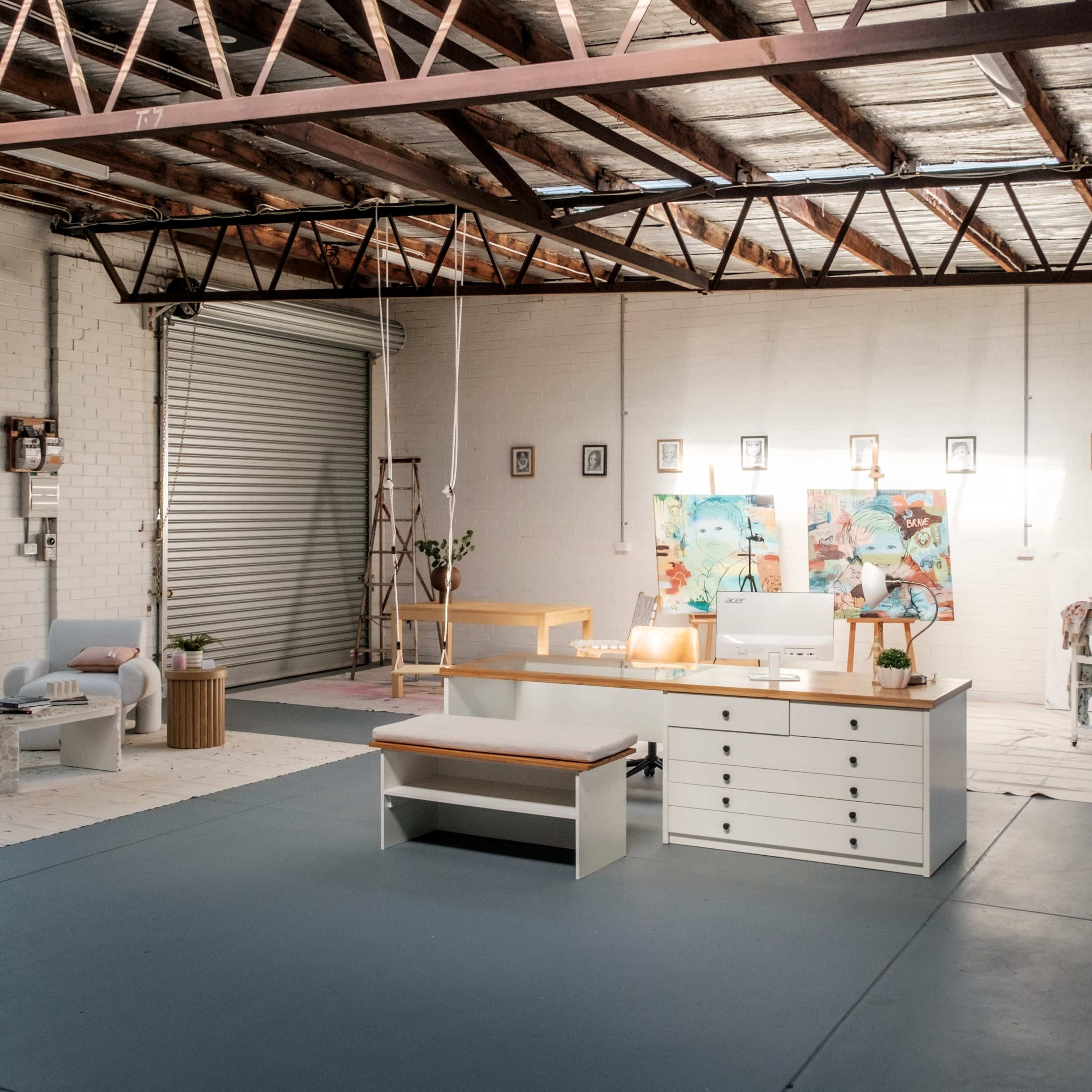 Industrial art studio space Image in Moorabbin, Melbourne, VIC