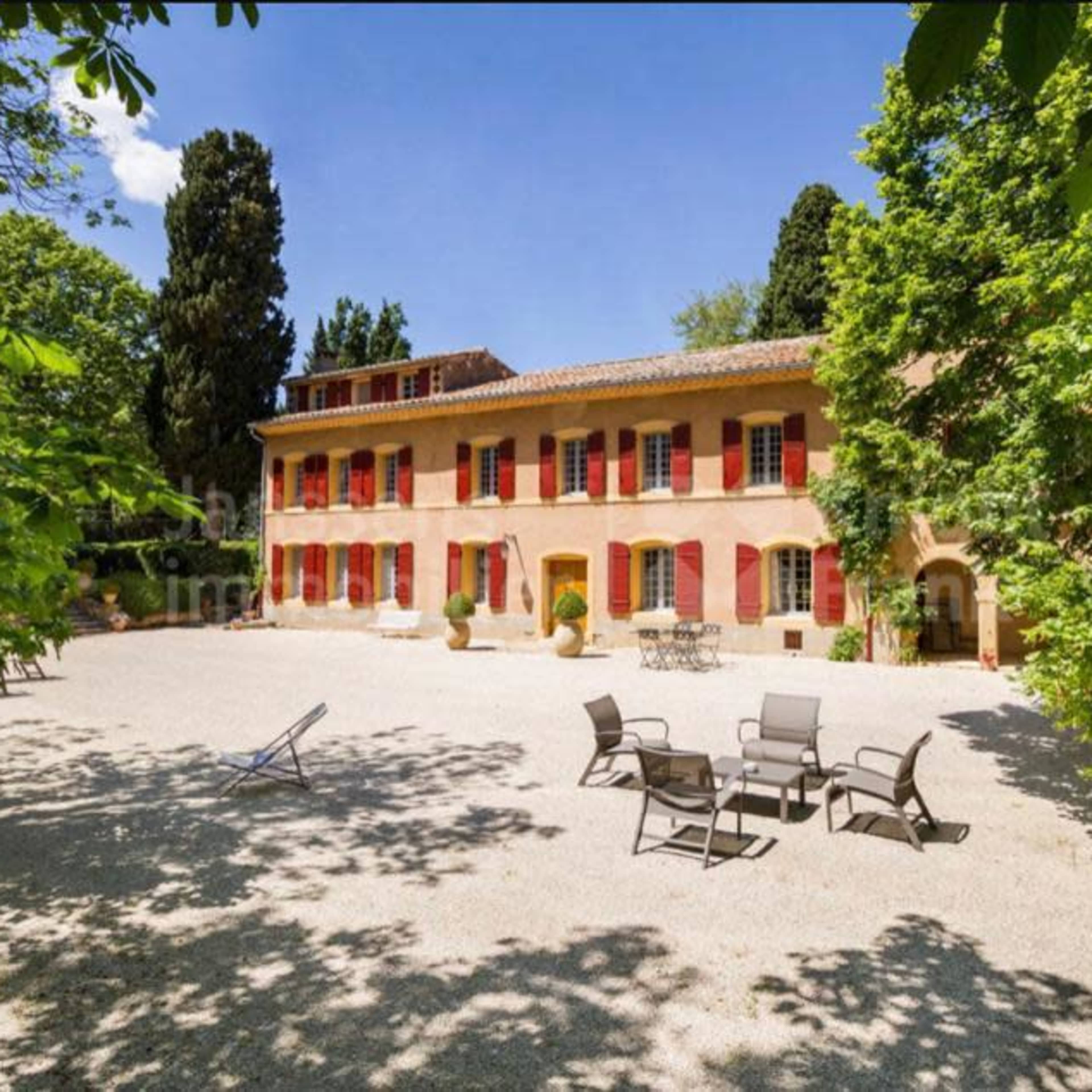 Parc et Jardins dans la campagne aixoise au Domaine de Quervalat Image dans , Aix-en-Provence, Provence-Alpes-Côte d'Azur