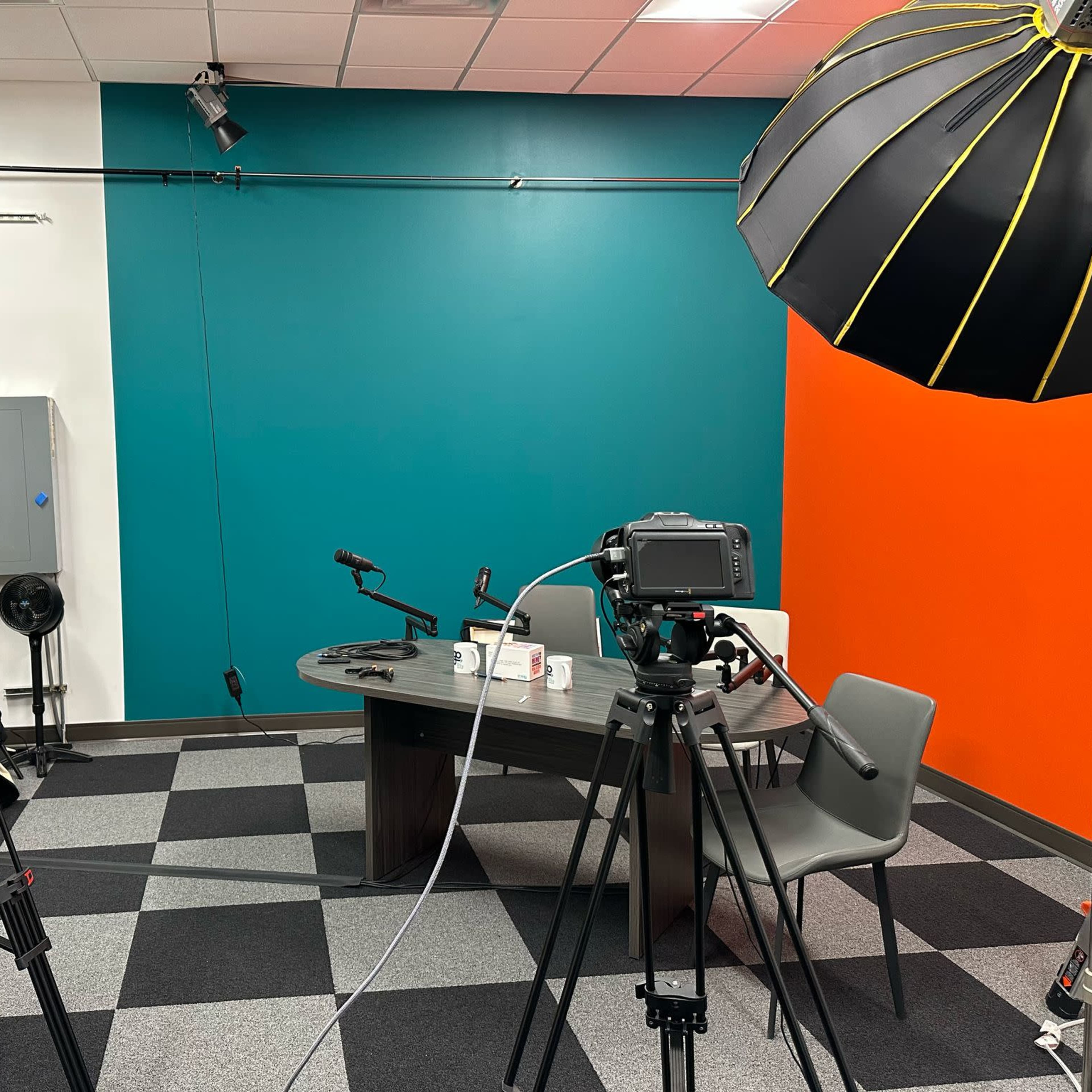 Fully equipped podcast studio in North Dallas Image in Plano, Plano, TX